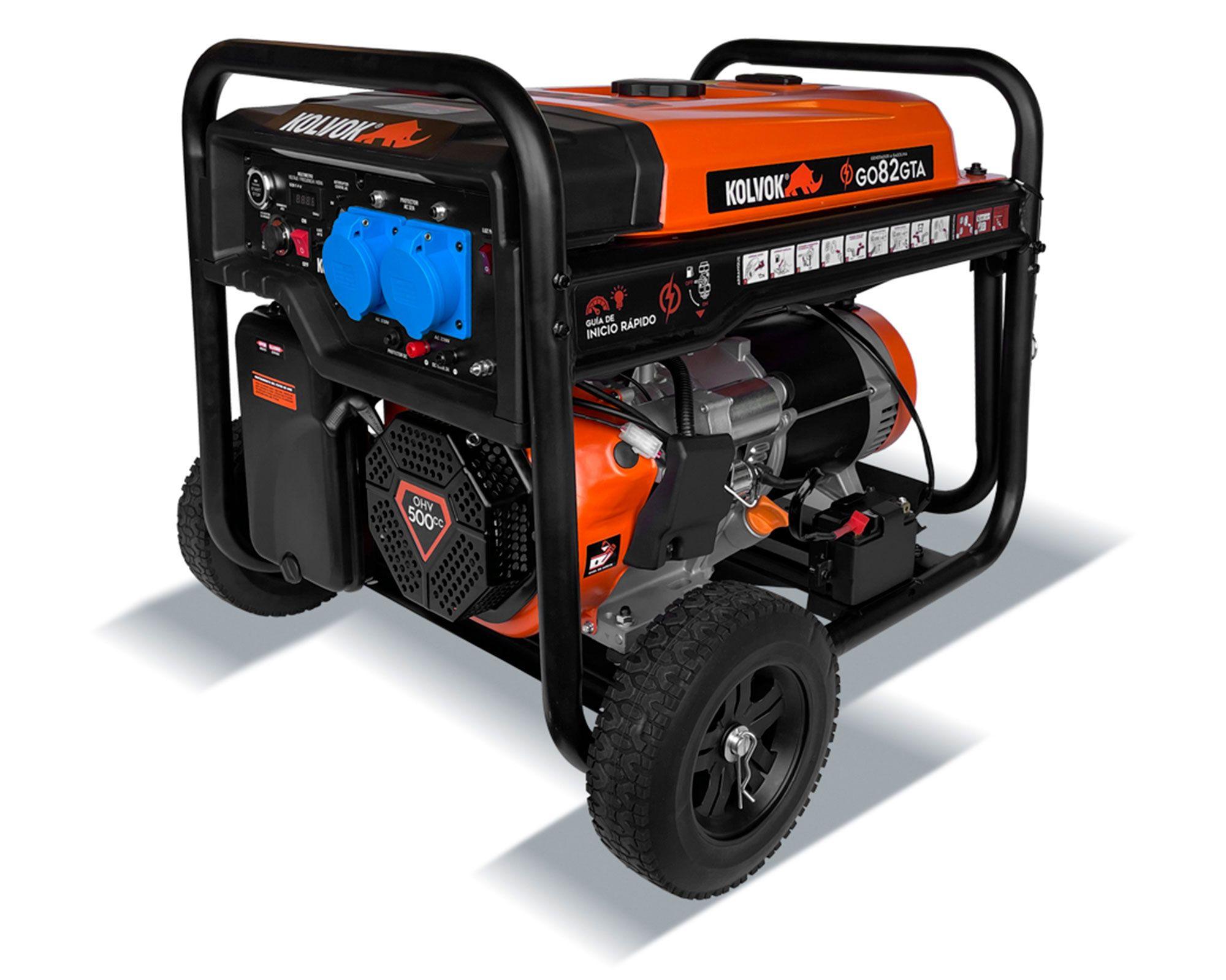 Generador eléctrico a gasolina GO82GTA 8500W-0