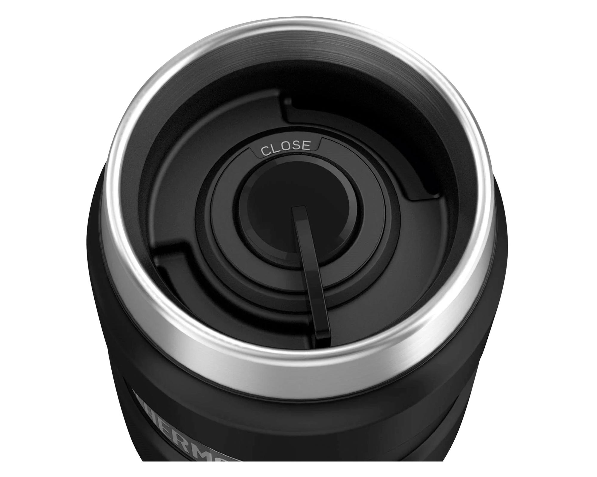 Termo para agua King negro 470 ml-2