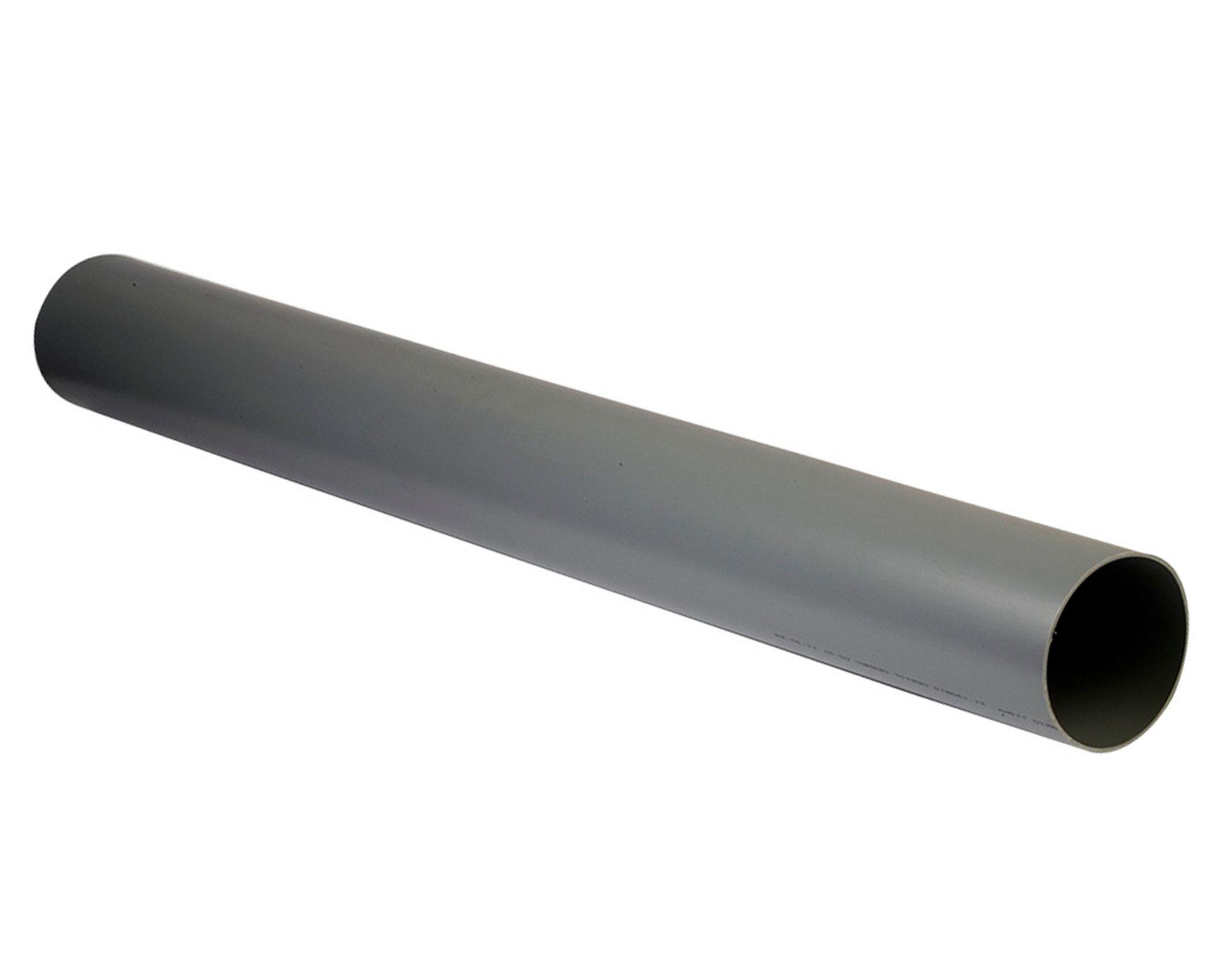 Tubería sanitaria 40 mm x 3 m gris-0