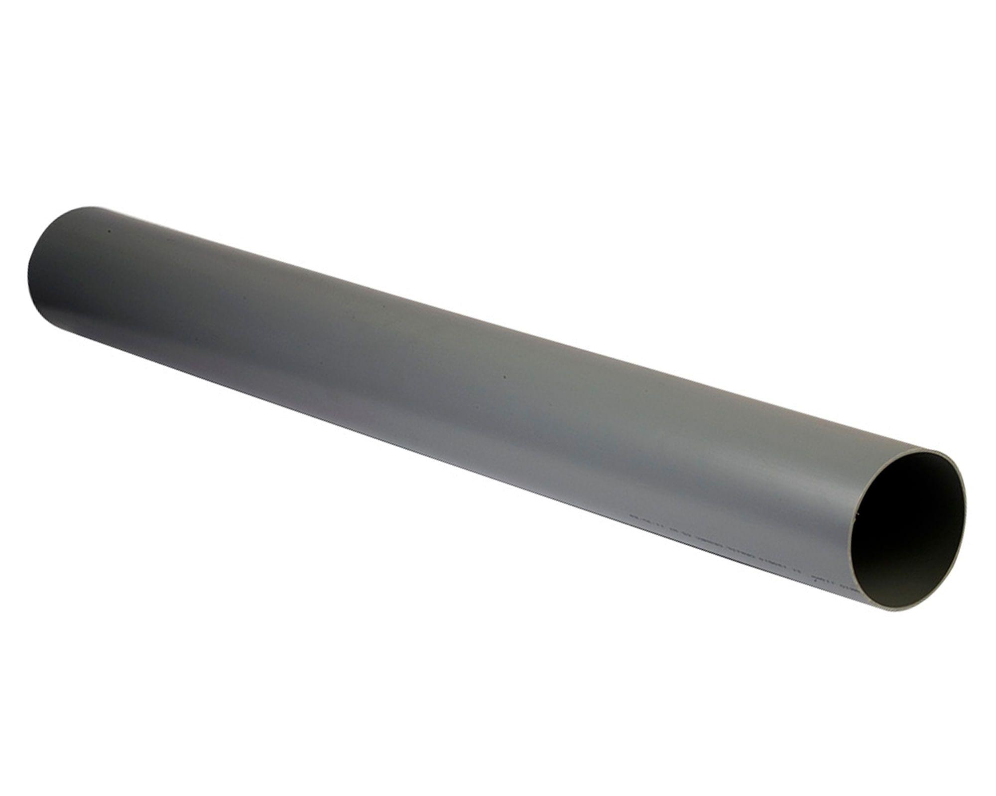 Tubería sanitaria 75 mm x 3 m gris-0