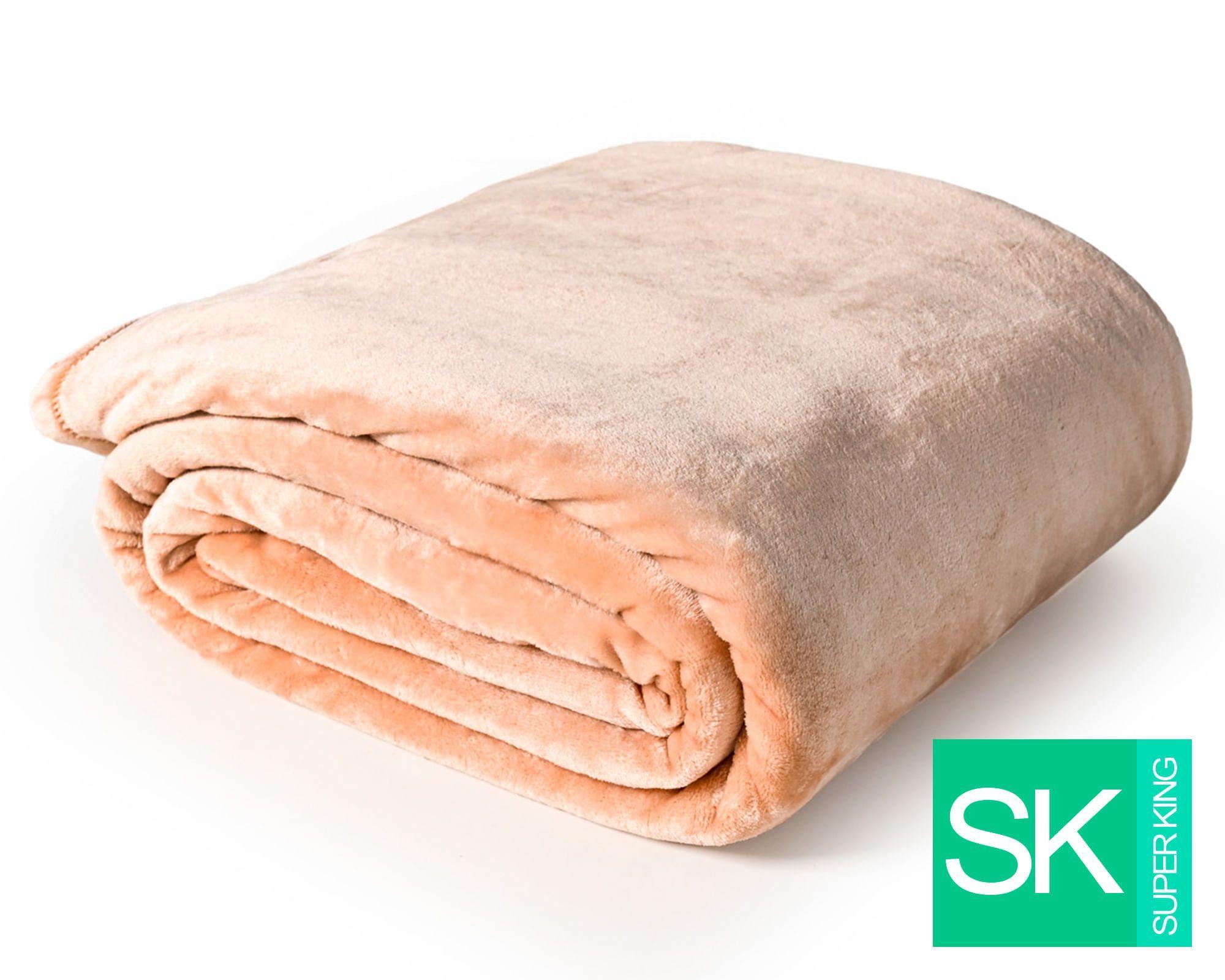 Frazada Súper King Flannel Toasted-0