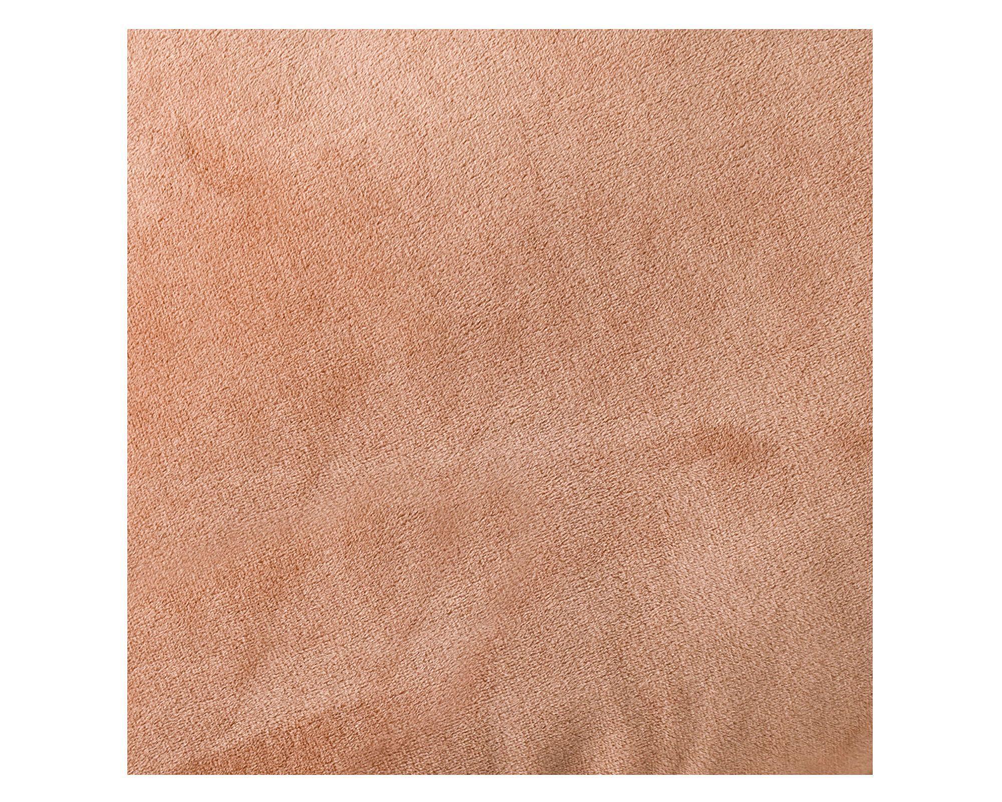 Cojín 60x40 cm algodón Velvet Tan Rose-5