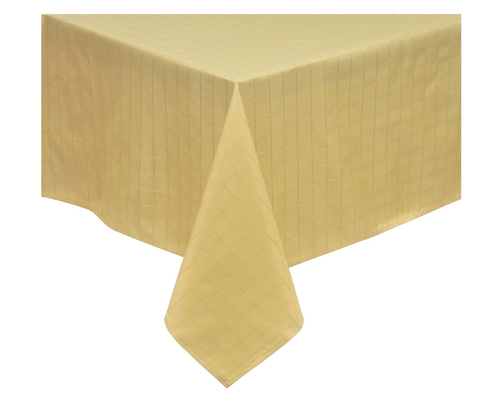 Mantel netto 180x180 cm Mostaza-0