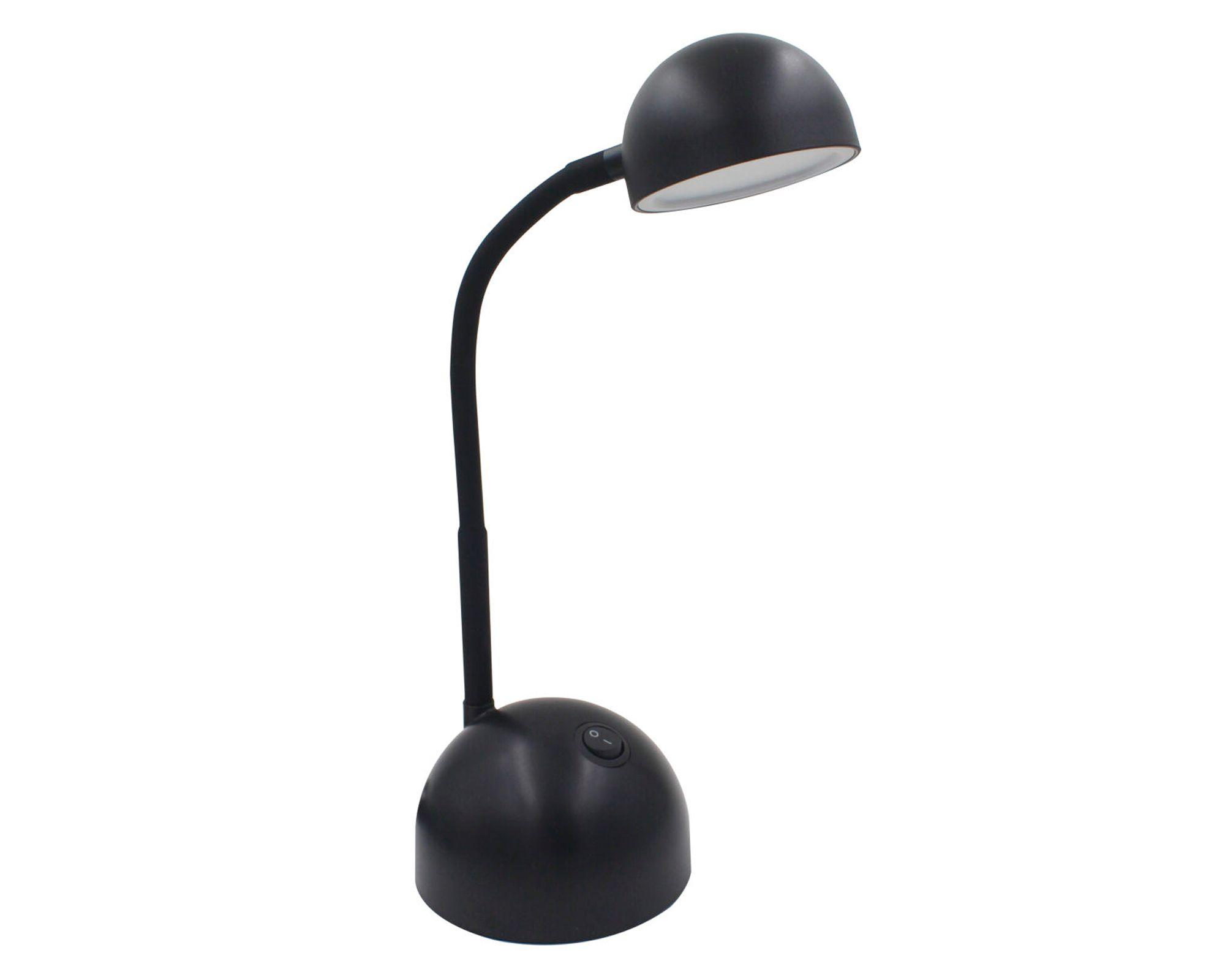 Lámpara escritorio LED luz día Gorin negro-0