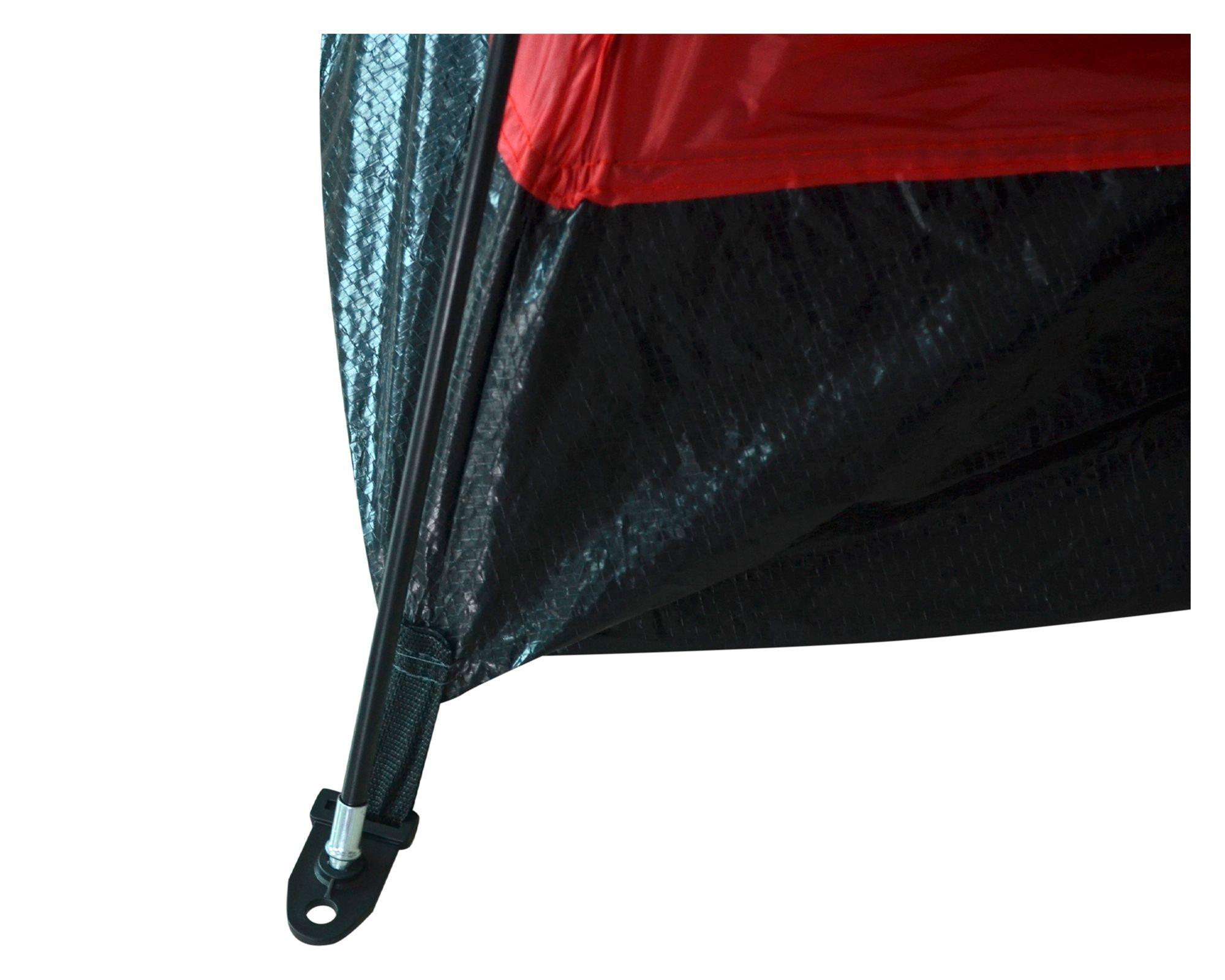 Carpa Dome 2 personas Galápagos rojo-2