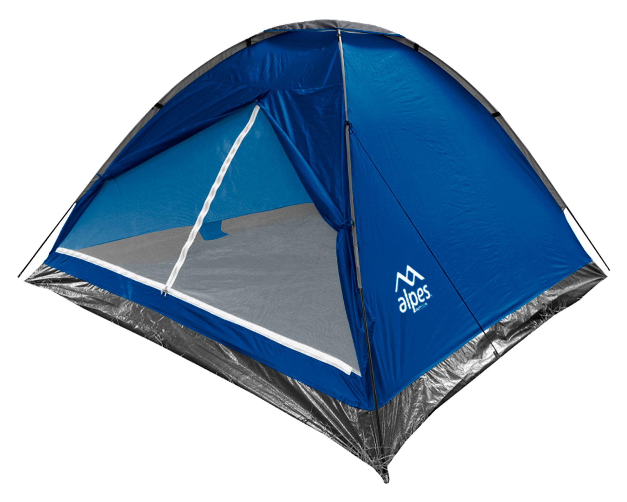 Carpa dome Galápagos 150x240x240 cm 6 personas azul-0