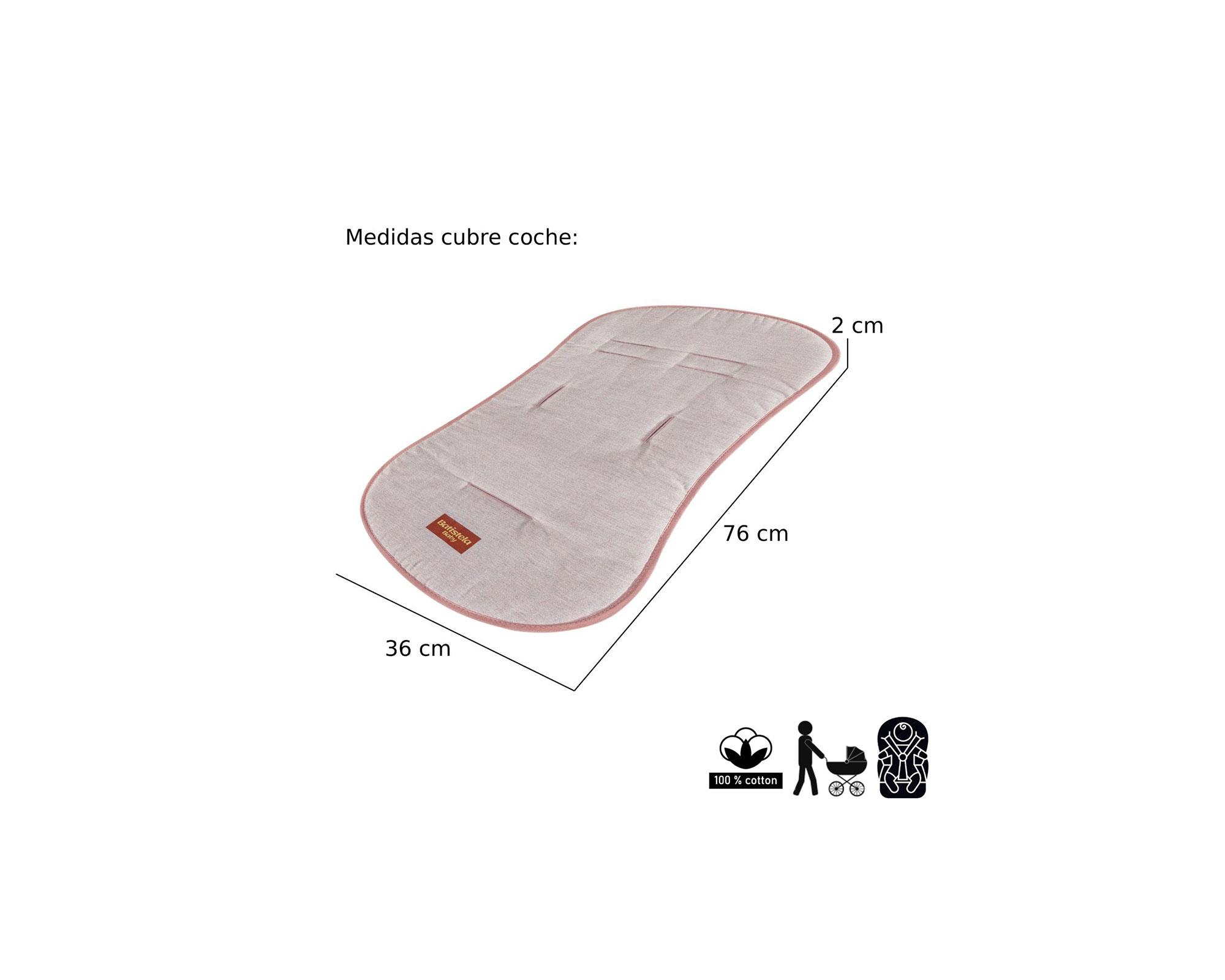 Cojín cubre coche L002 rosado-5