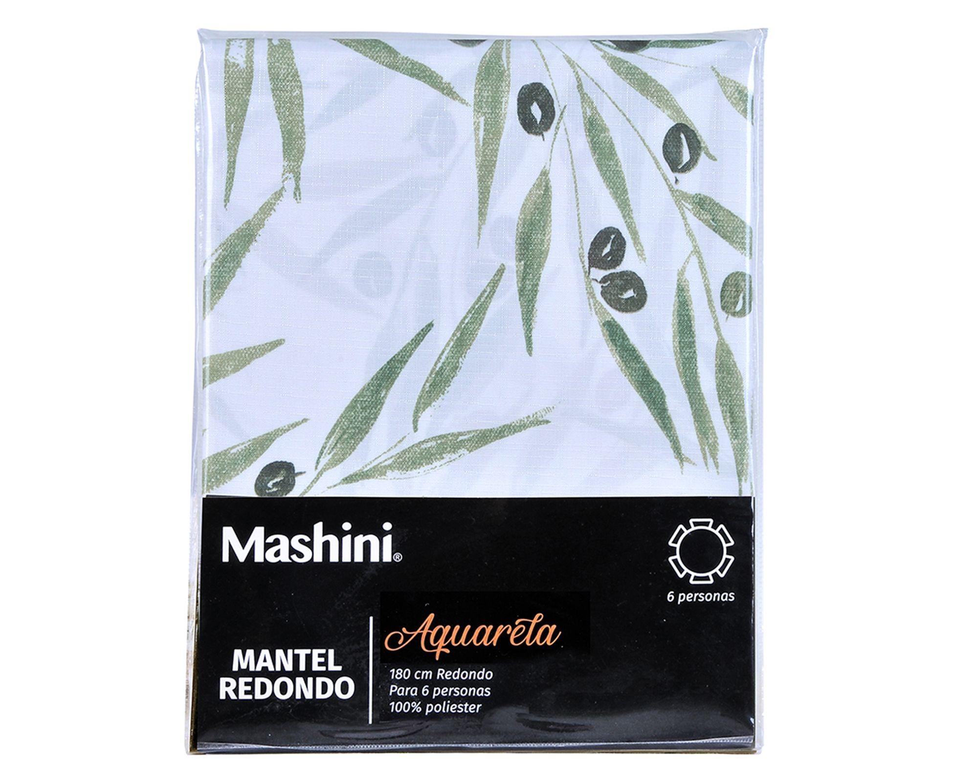 Mantel acuarela 180x180 cm Berry-2