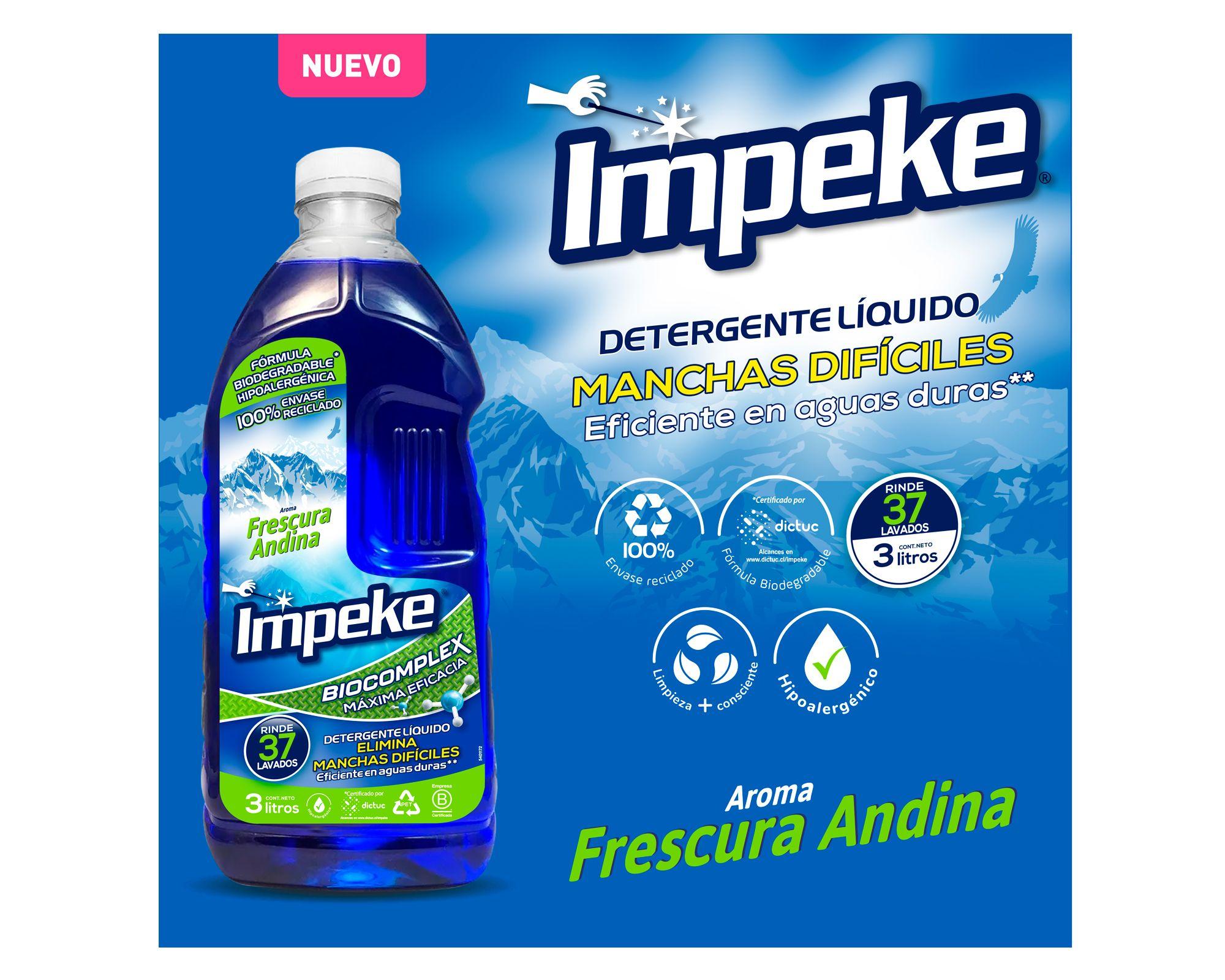Detergente 3 litros Frescura azul-1