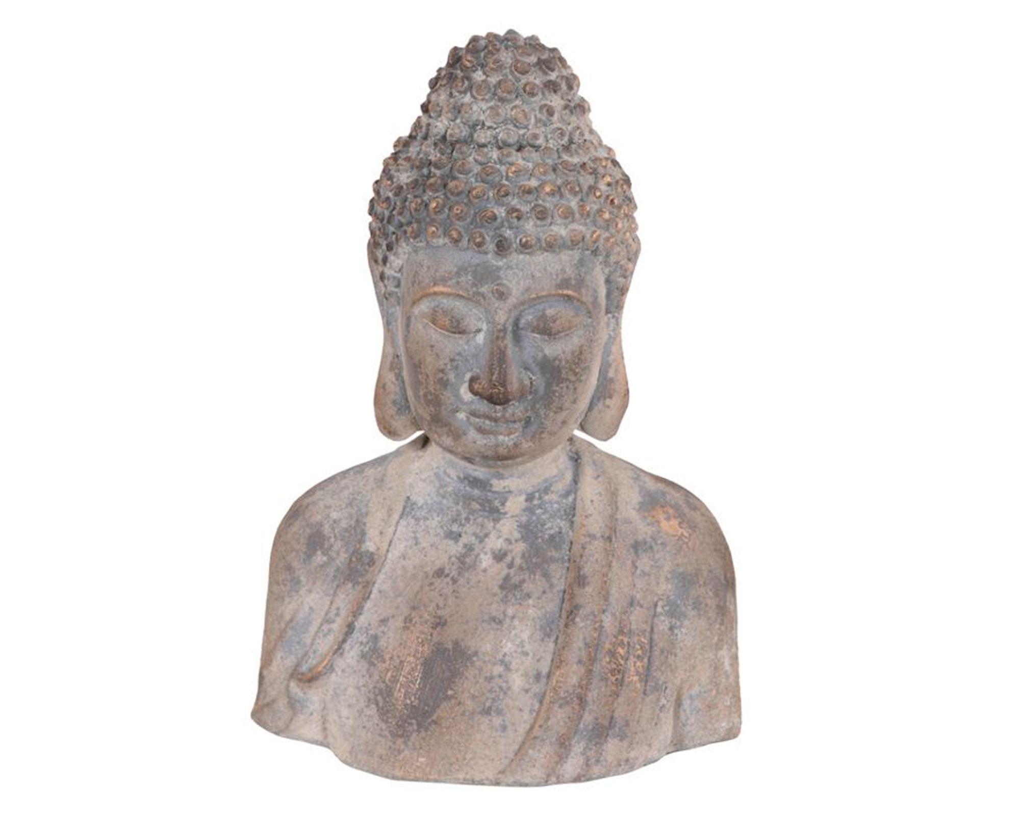 Figura decorativa Buda busto Stone-0