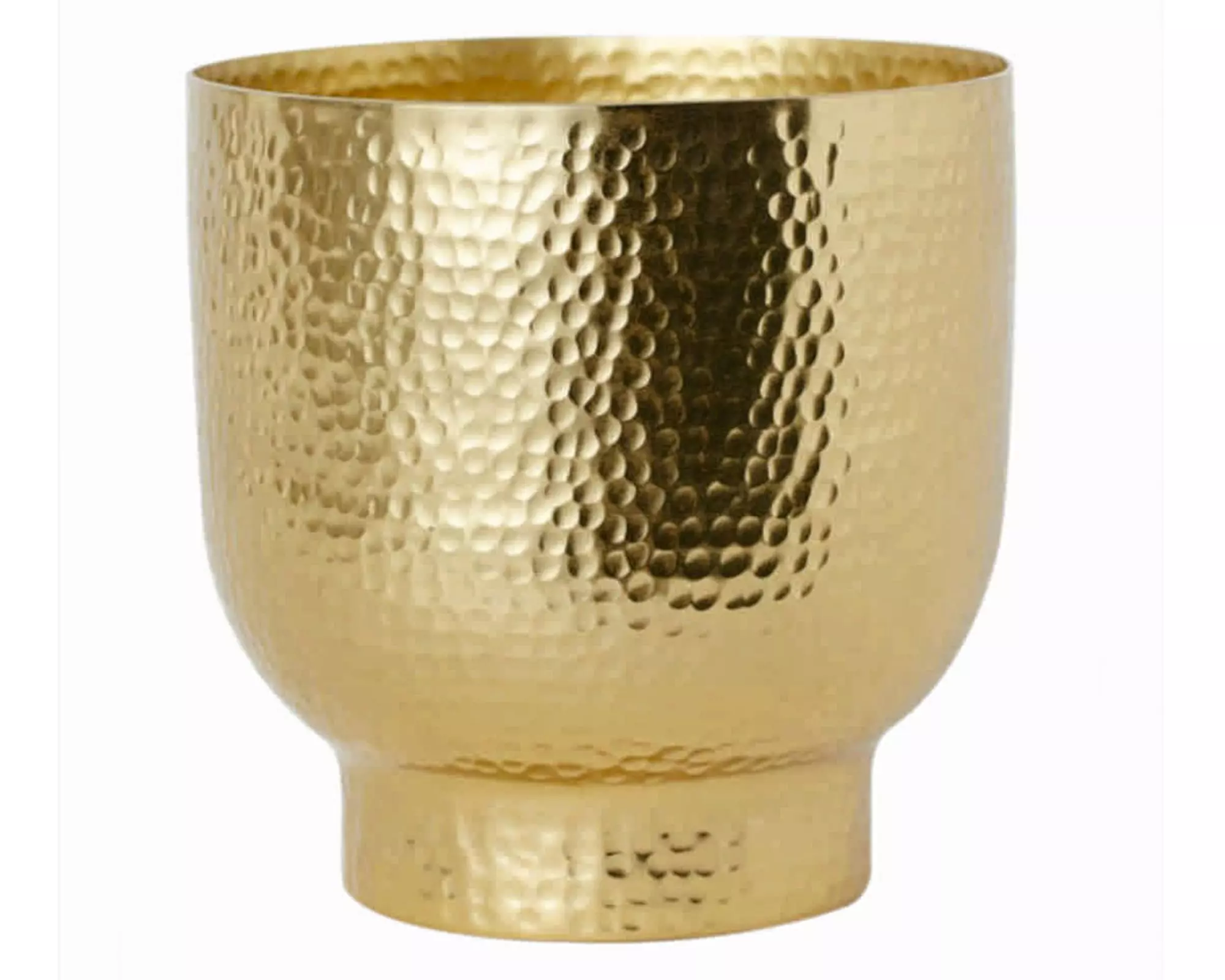Maceta 16 cm Textura gold-0