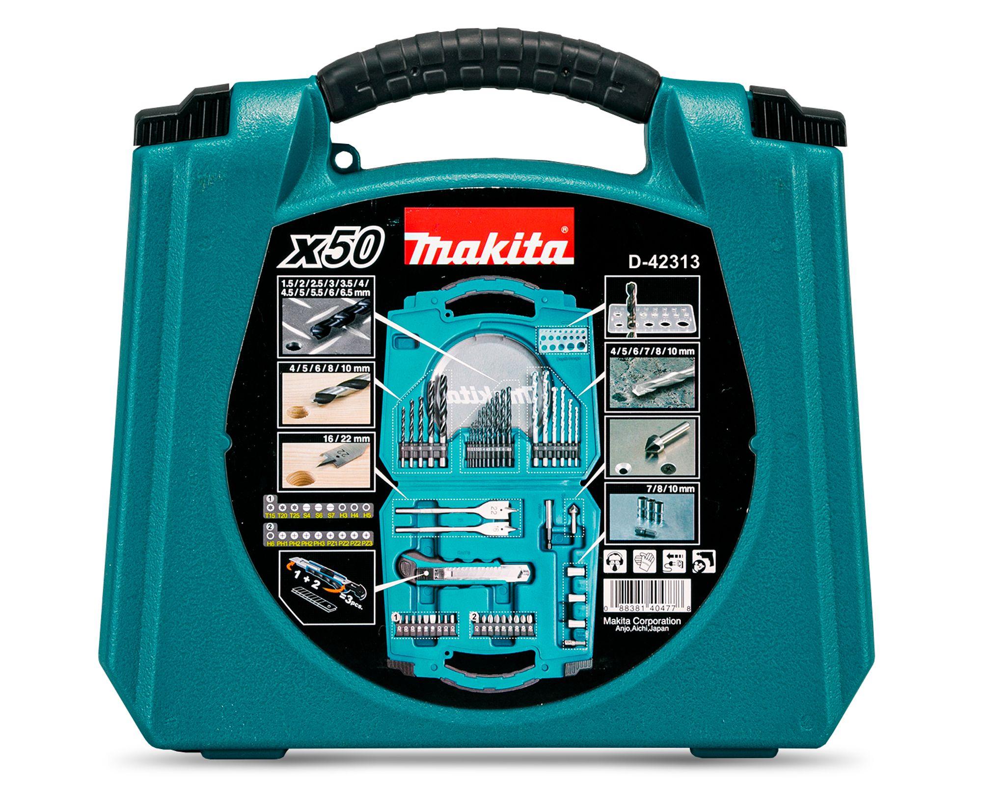 Maleta 50 accesorios D-42313-1