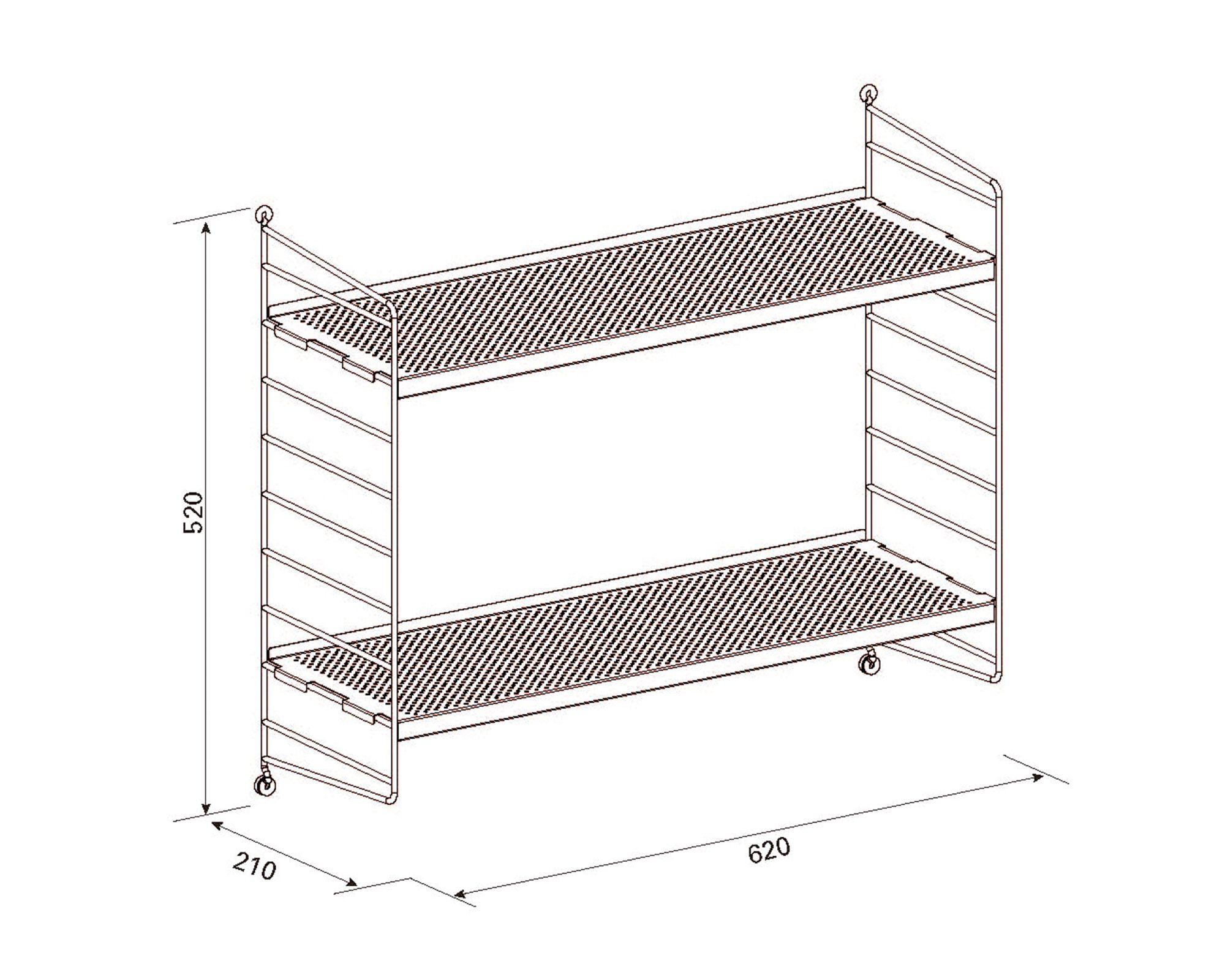Kit repisa Vintage gris-3