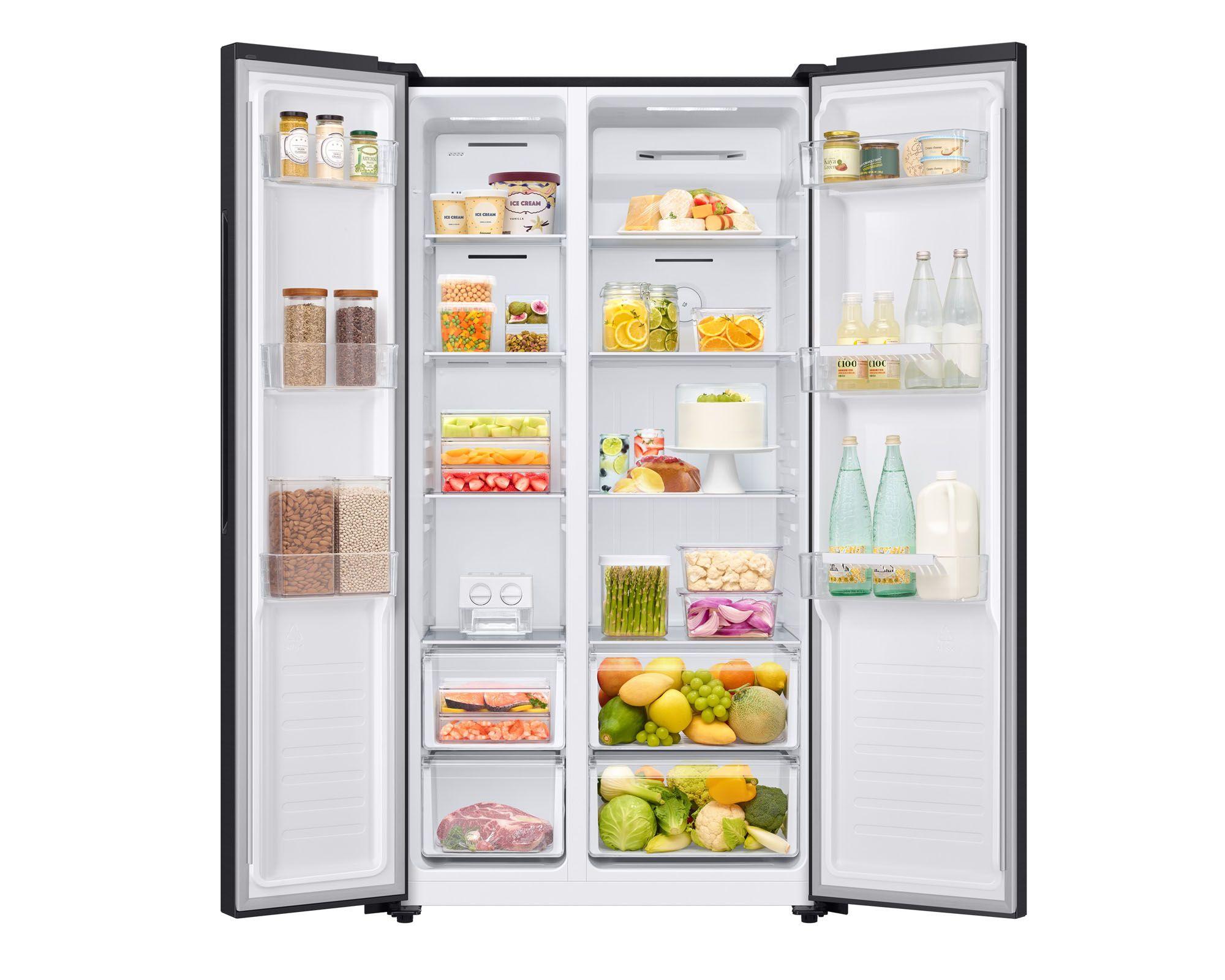 Refrigerador Side by Side no frost 490 litros Gentle Black-3