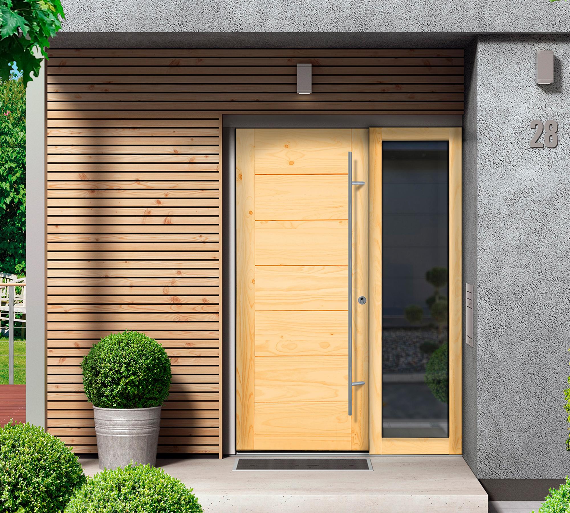 Puerta 90x200 cm Martina radiata radiata natural-0