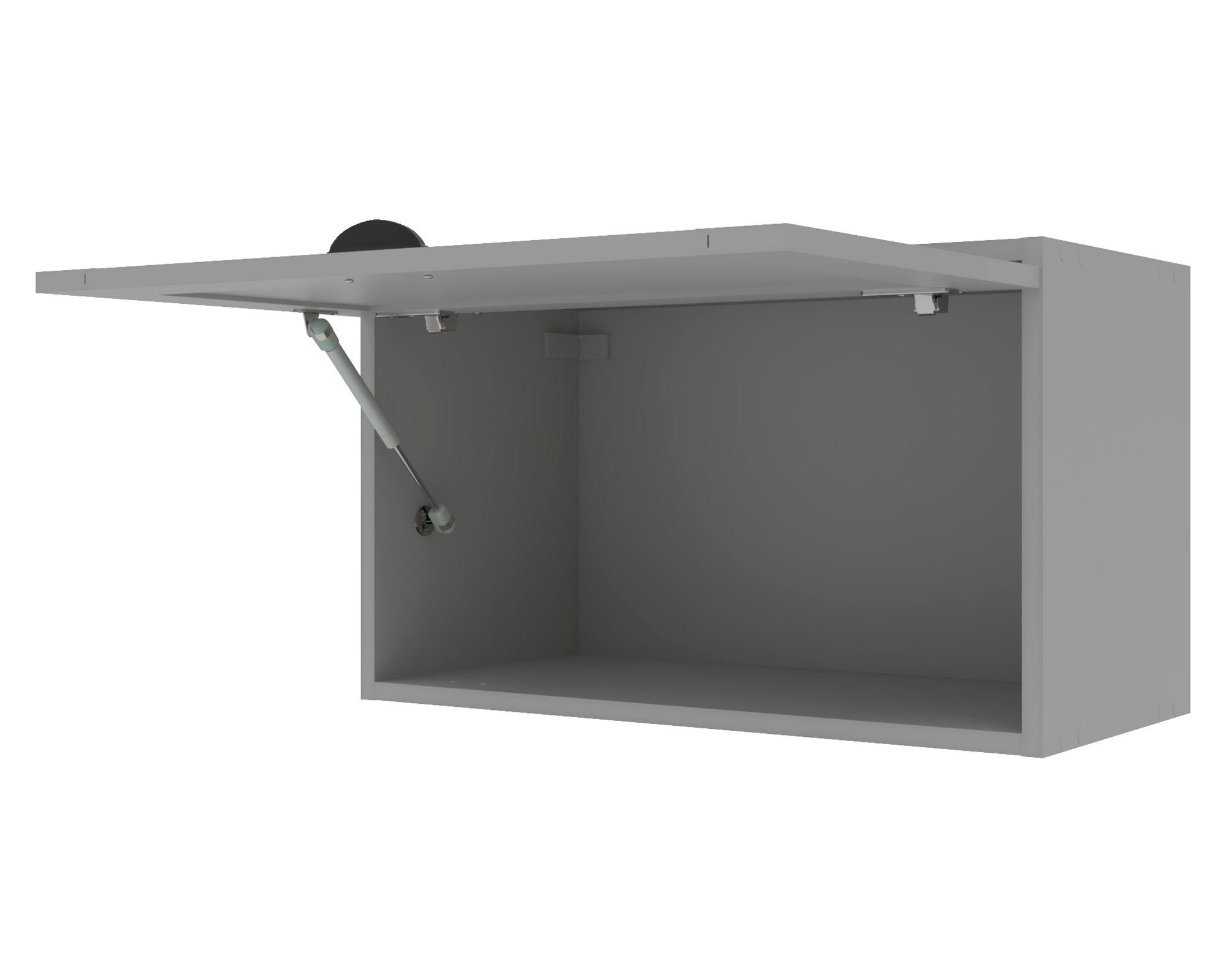 Mueble cocina mural 60 cm 1 puerta Premier gris-2