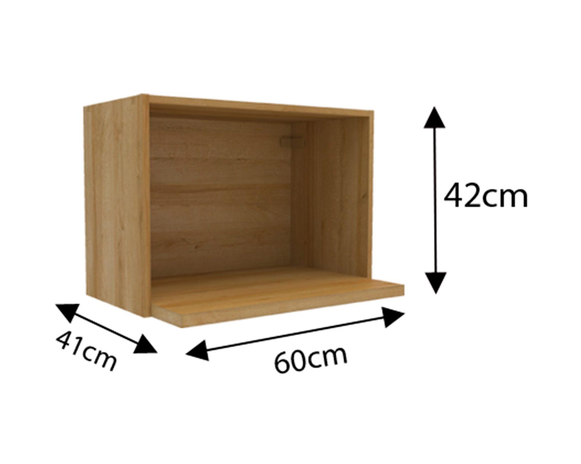 Mueble mural microondas 60 cm Minerva Riviera-2