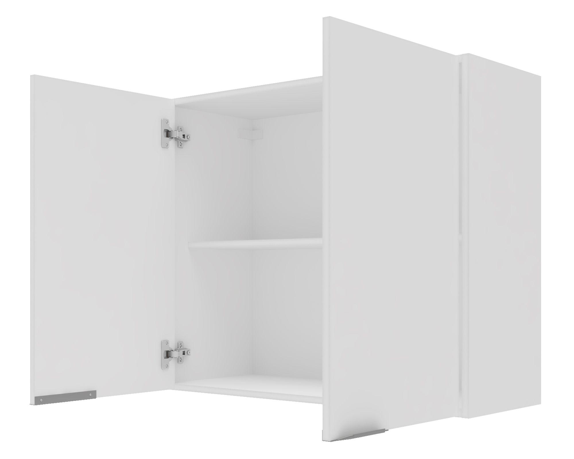 Mueble cocina mural 80 cm 2 puertas Milano blanco-2