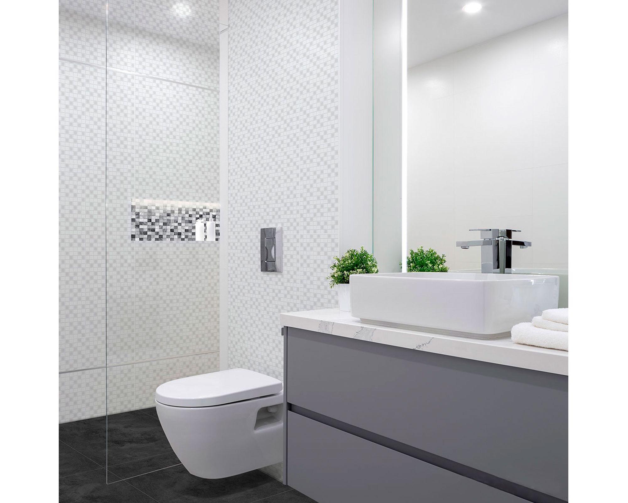 Cerámica muro Canvas blanco 27x45 cm 1.7 m2-2