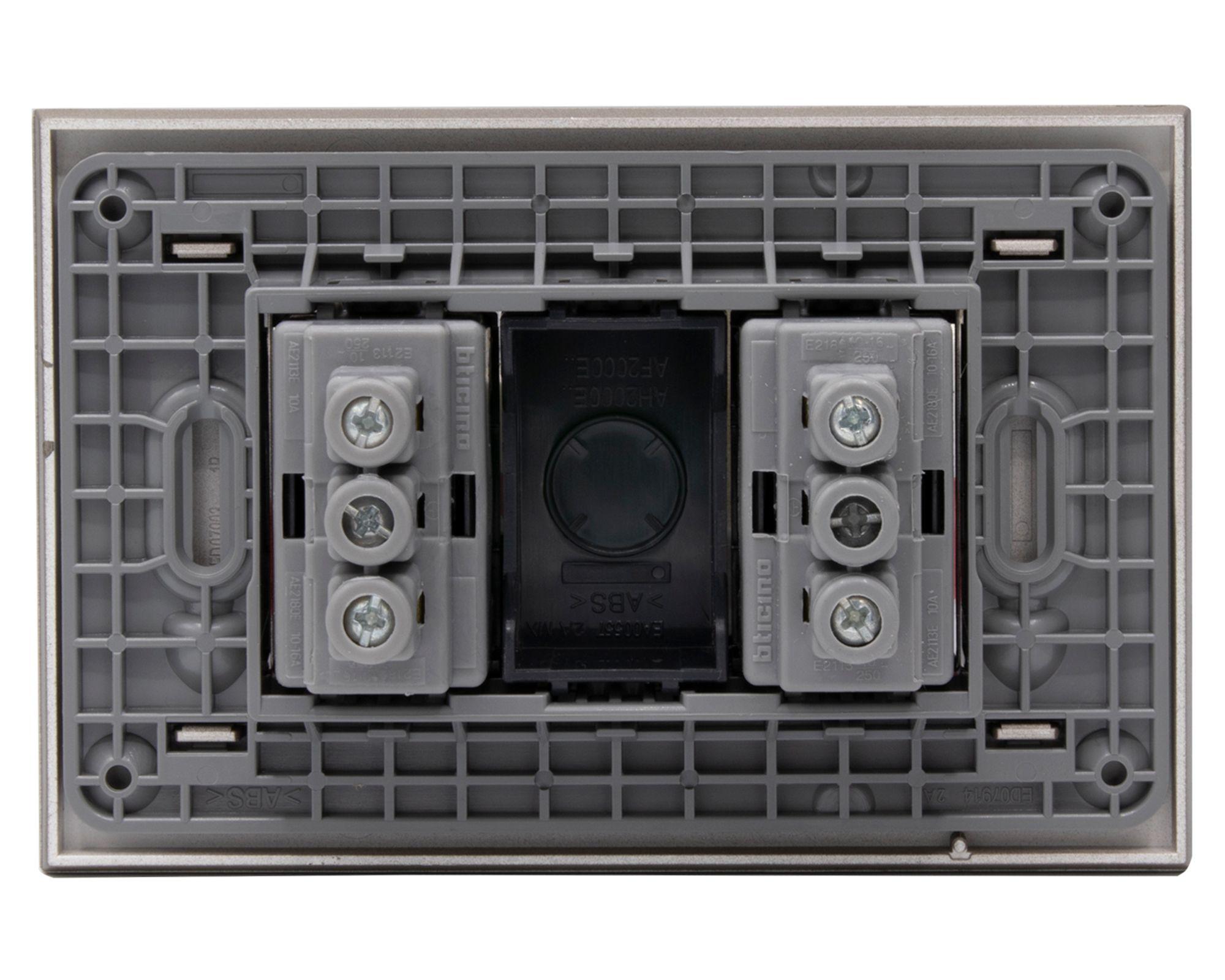 Toma doble 10-16A Terra Nobile café-1