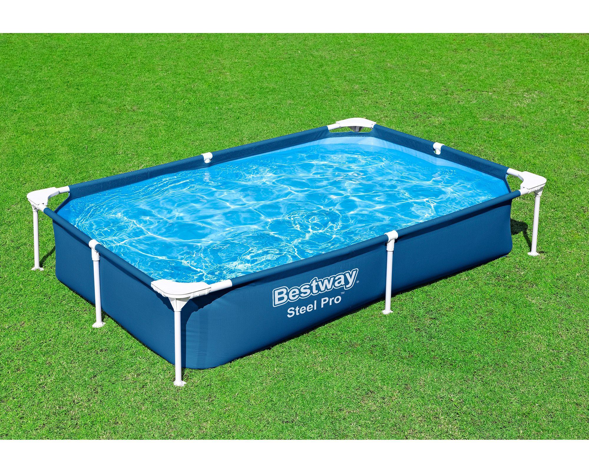Piscina estructural 1200 litros 221x150x43 cm Bestway-7