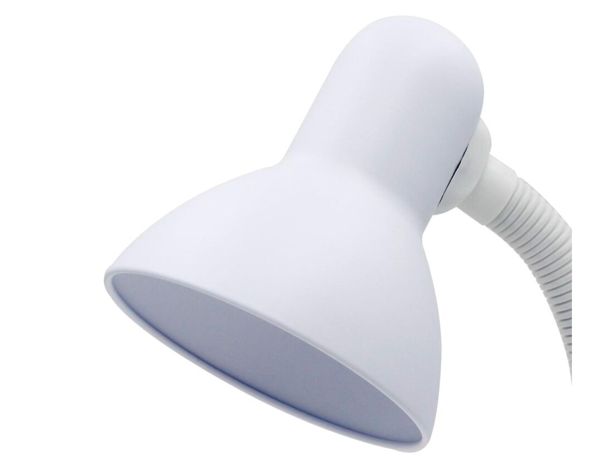 Lámpara de escritorio 40W E27 1L Flexible blanco-1