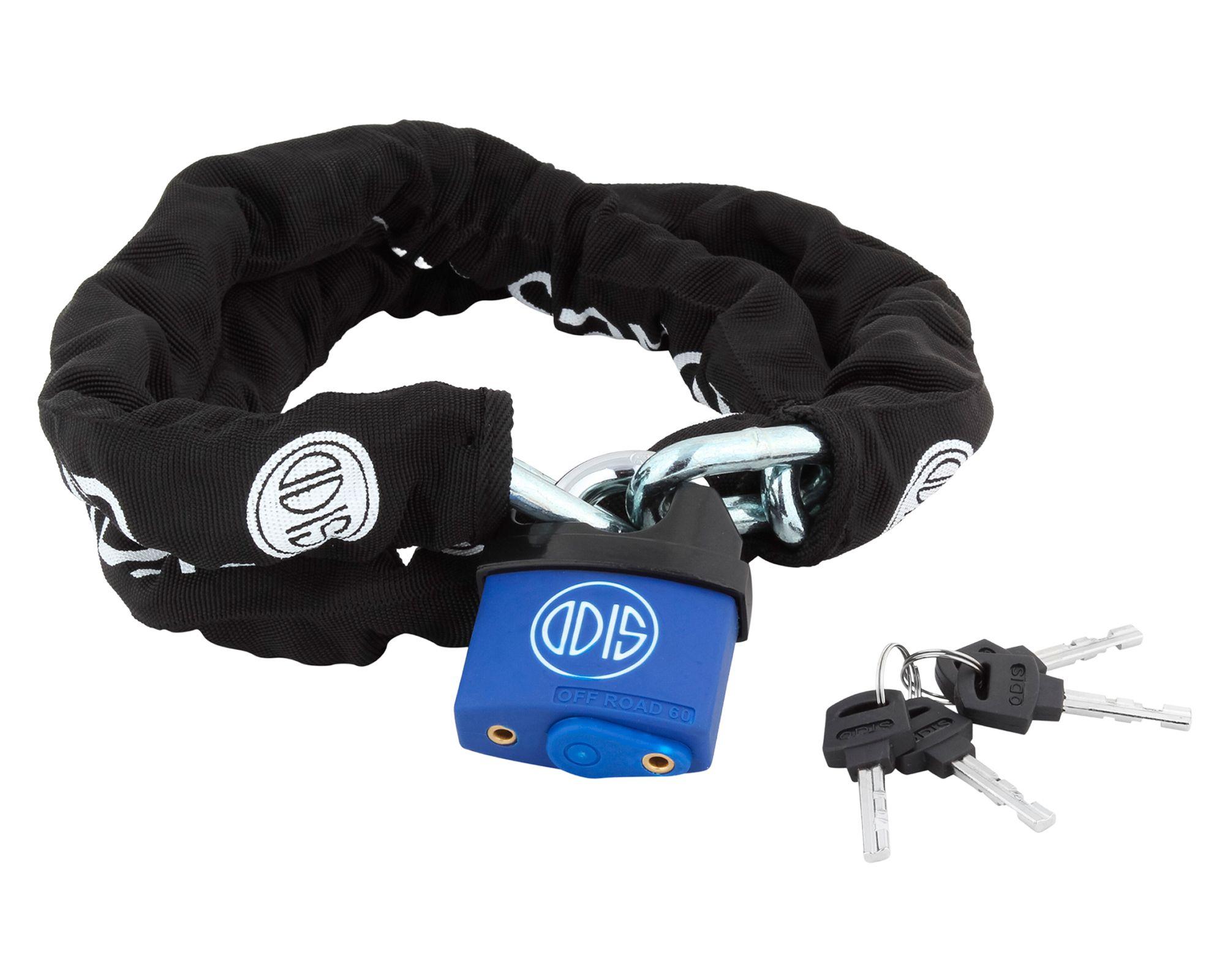 Set moto Off road candado 50 + cadena 1.1 m-0