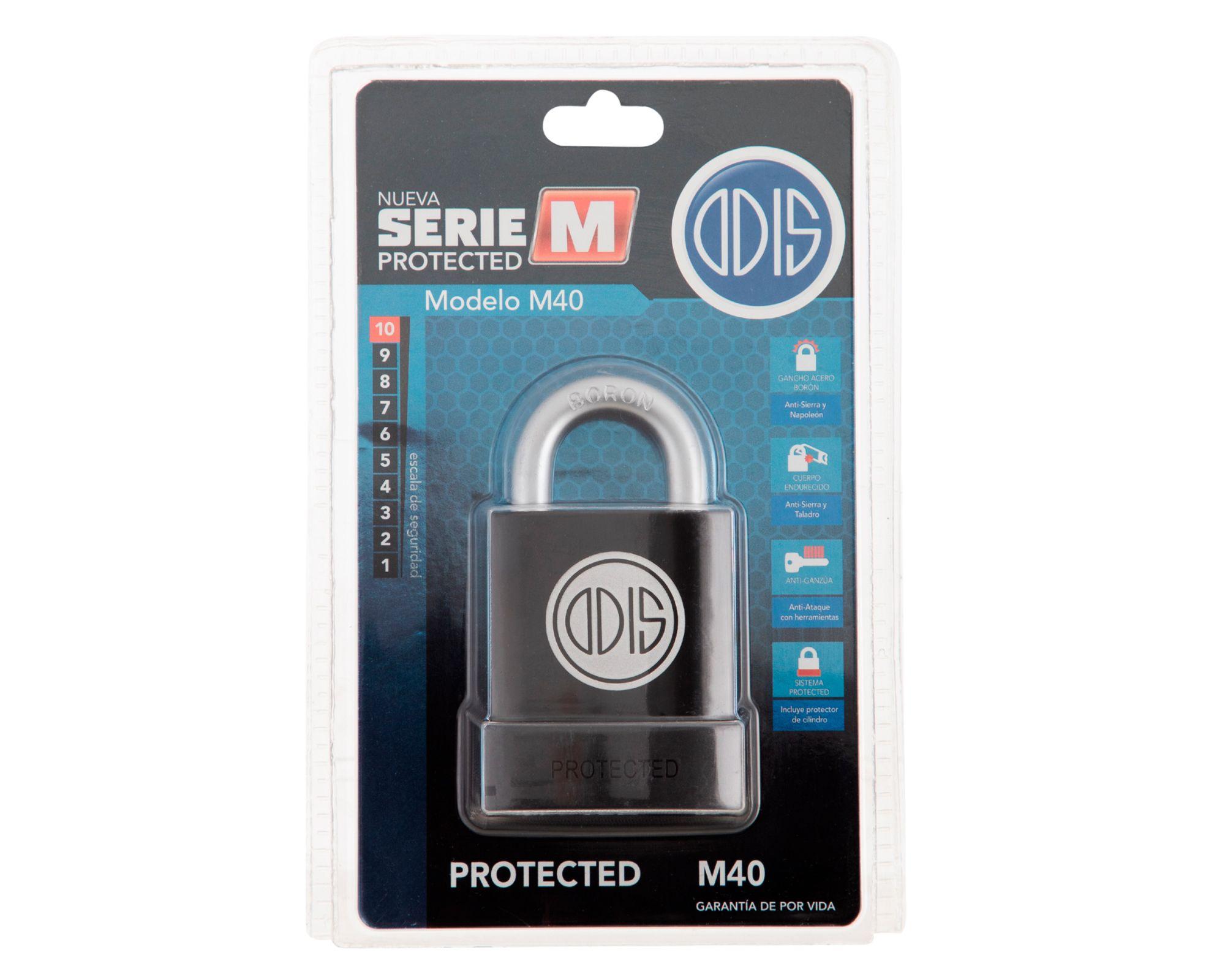 Candado 48 mm Serie M Negro-2