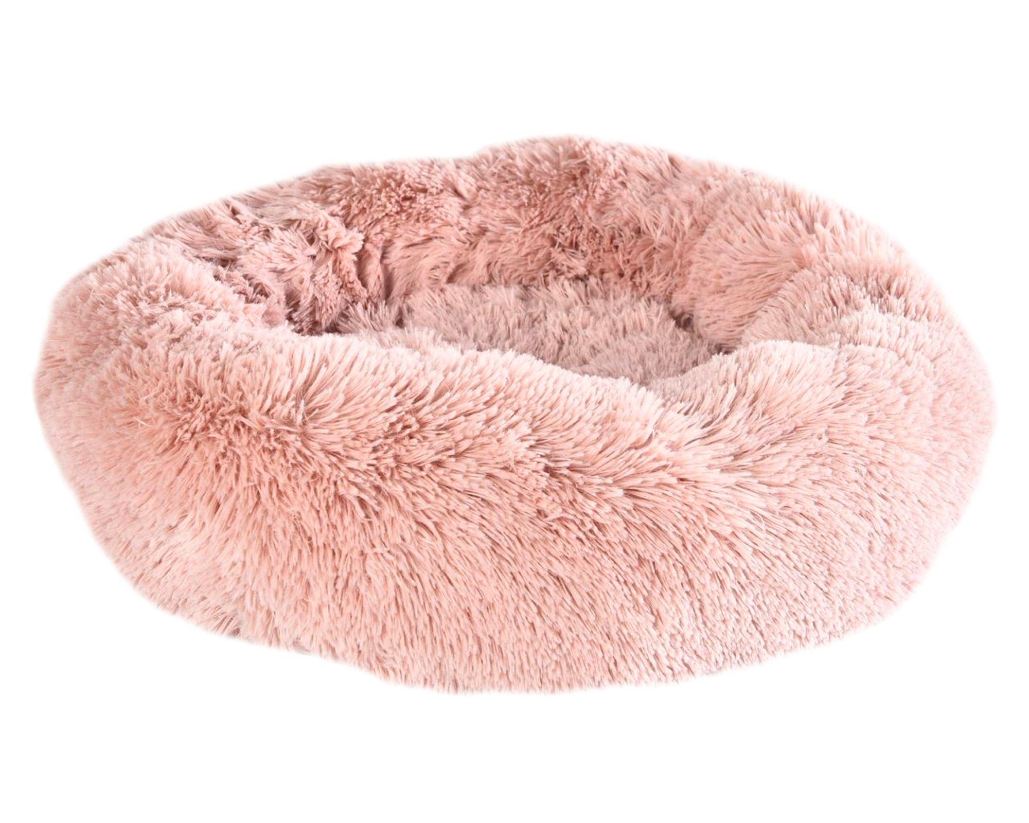 Cama mascota L Cozy rosa-0
