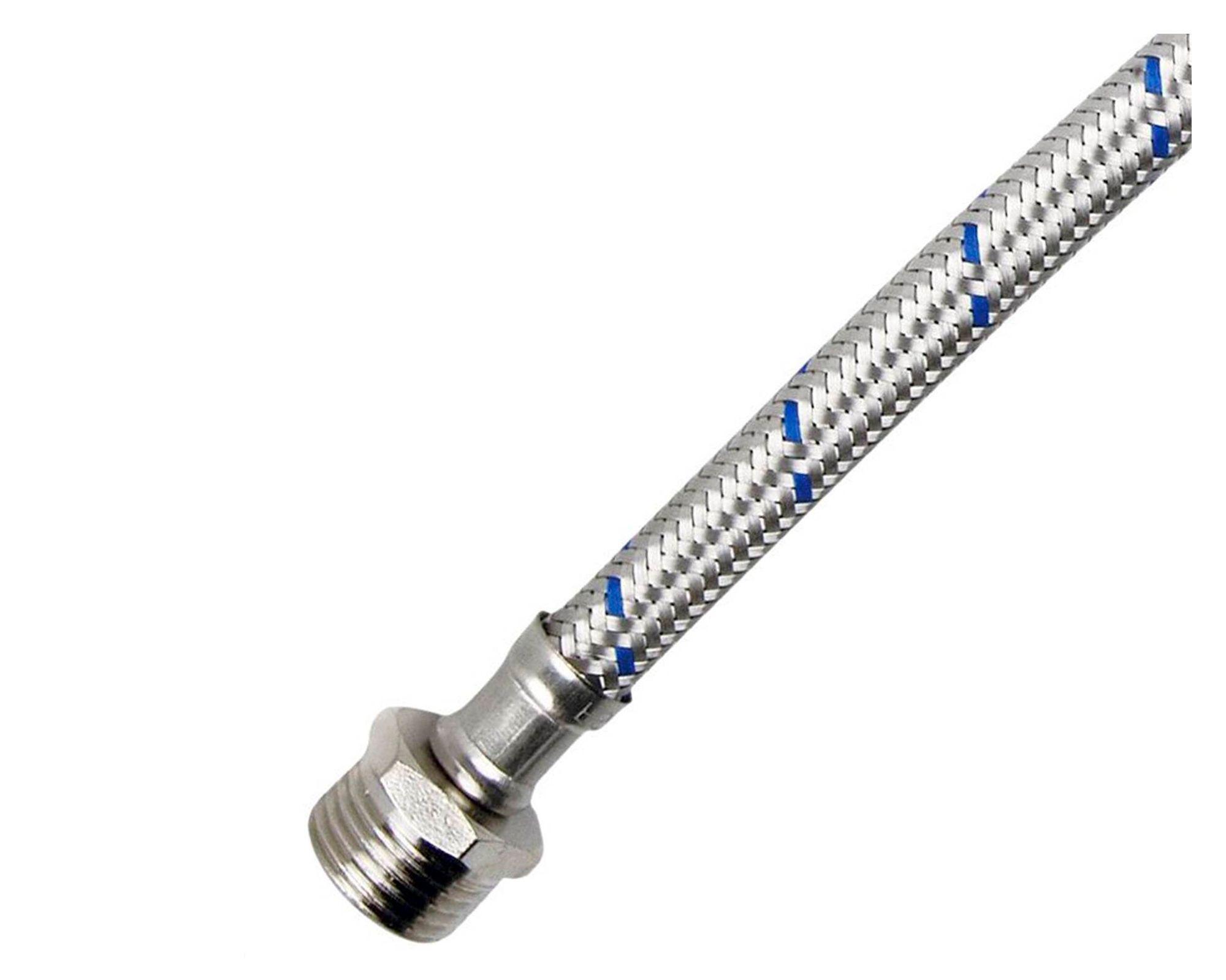 Flexible agua metálico He-Hi 1/2'' 30 cm-1