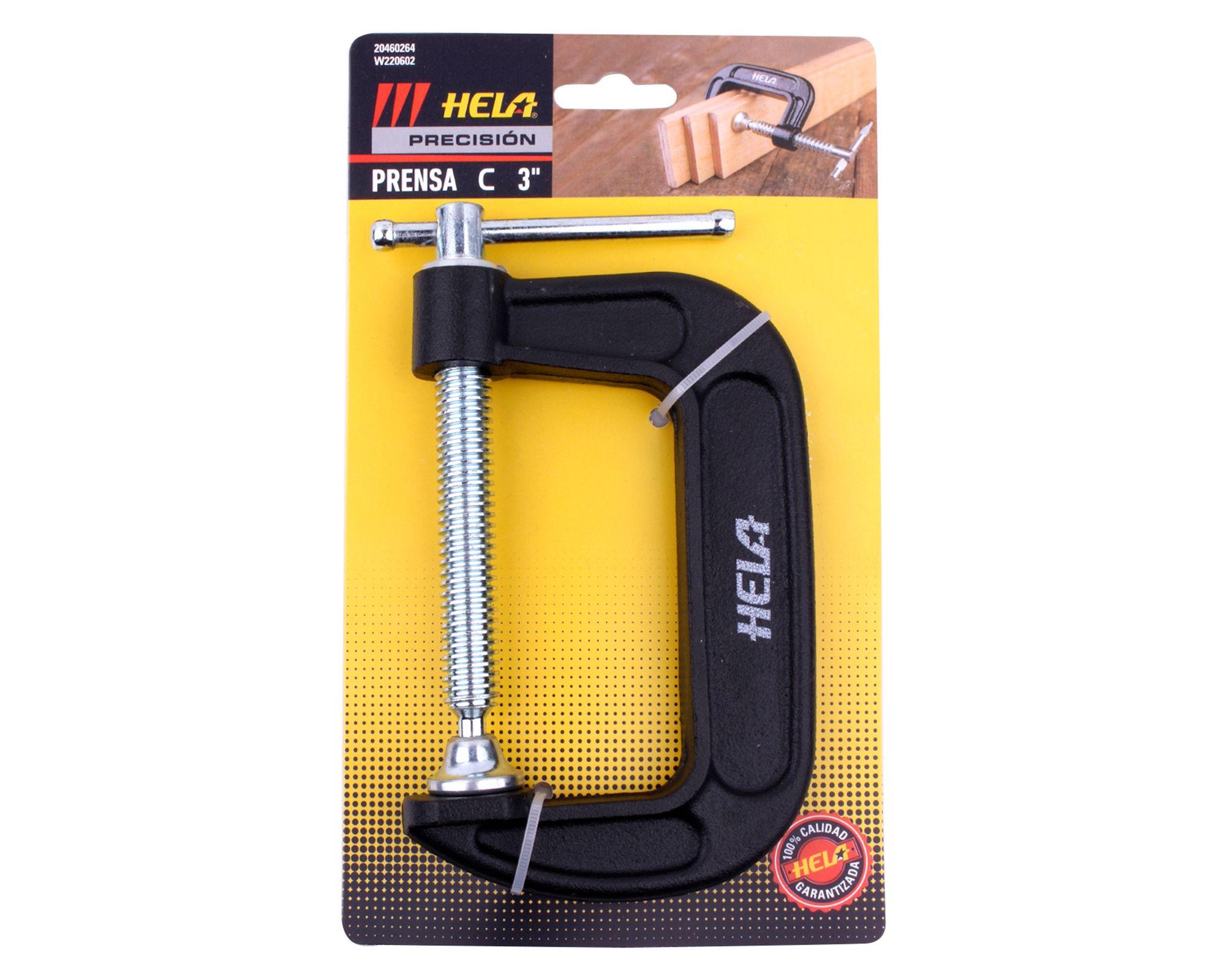Prensa tipo c 3"W220602 amarillo-2