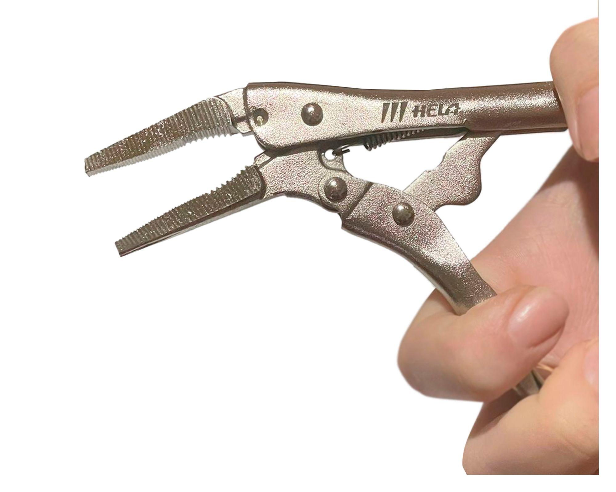 Caimán punta larga 4 1.2" W031064 gris-1