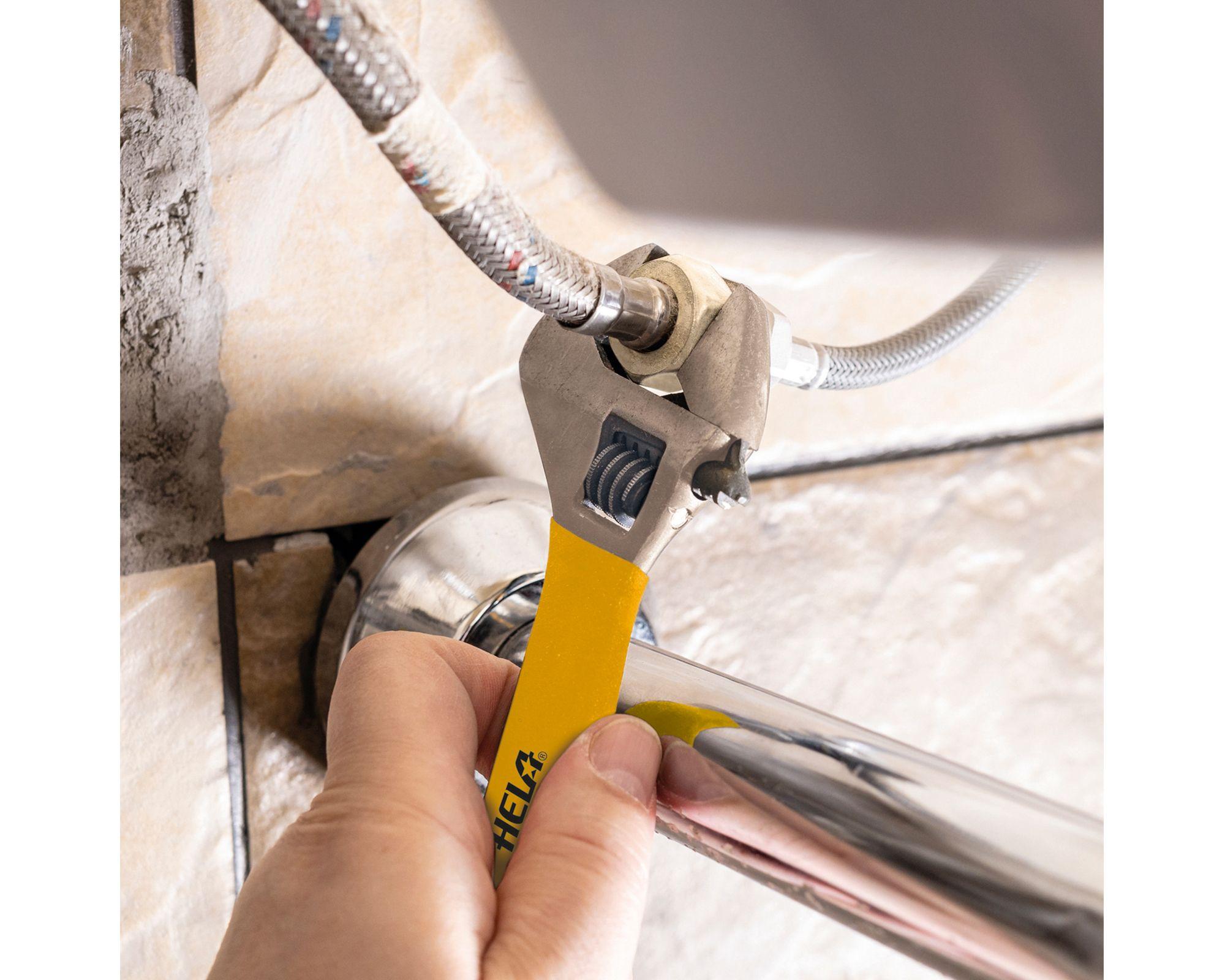 Llave ajustable 4"W22604 amarillo-3