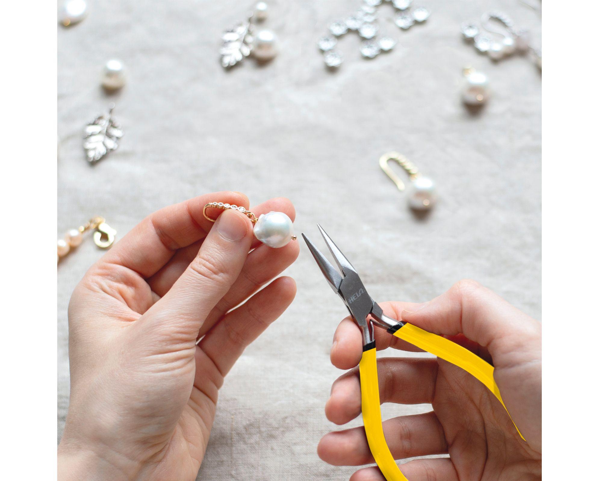 Alicate punta 5"W031041 amarillo-3