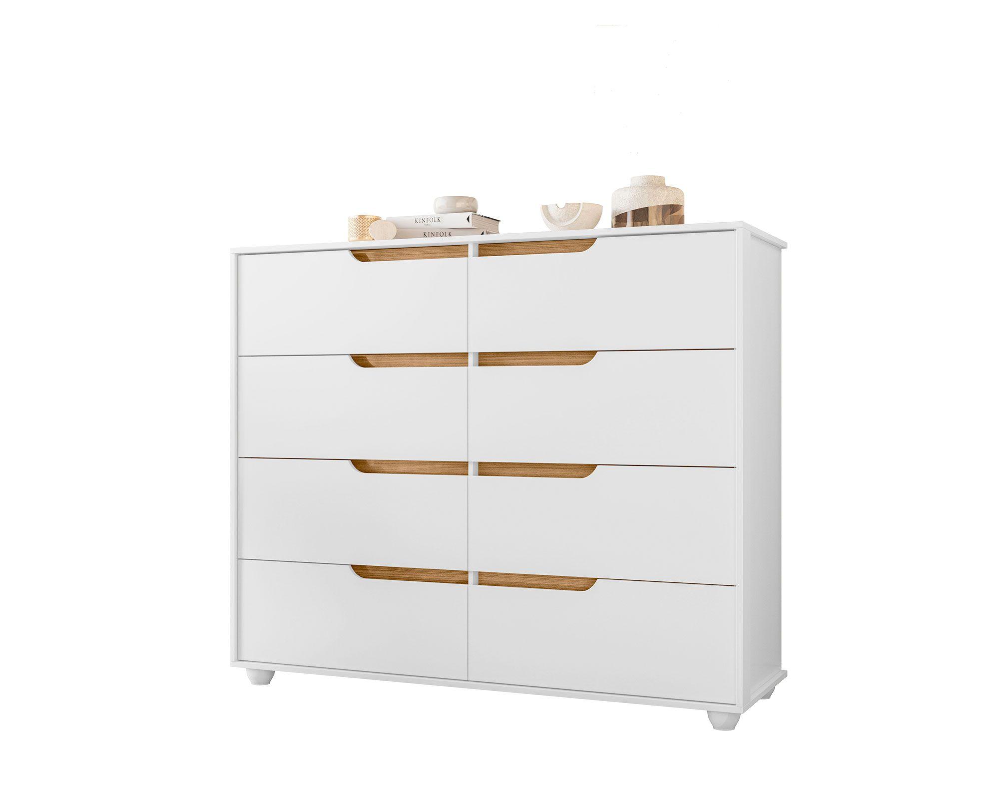 Cómoda 8 cajones Evo blanco-1