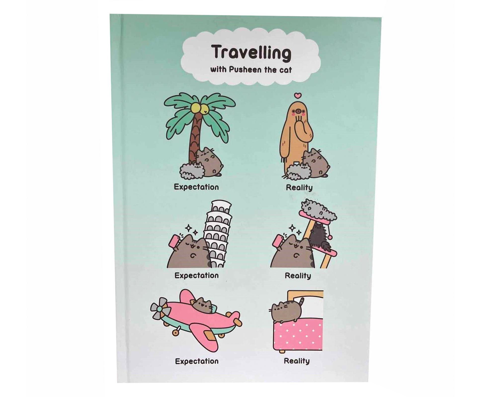Cuaderno tapa dura Pusheen-1