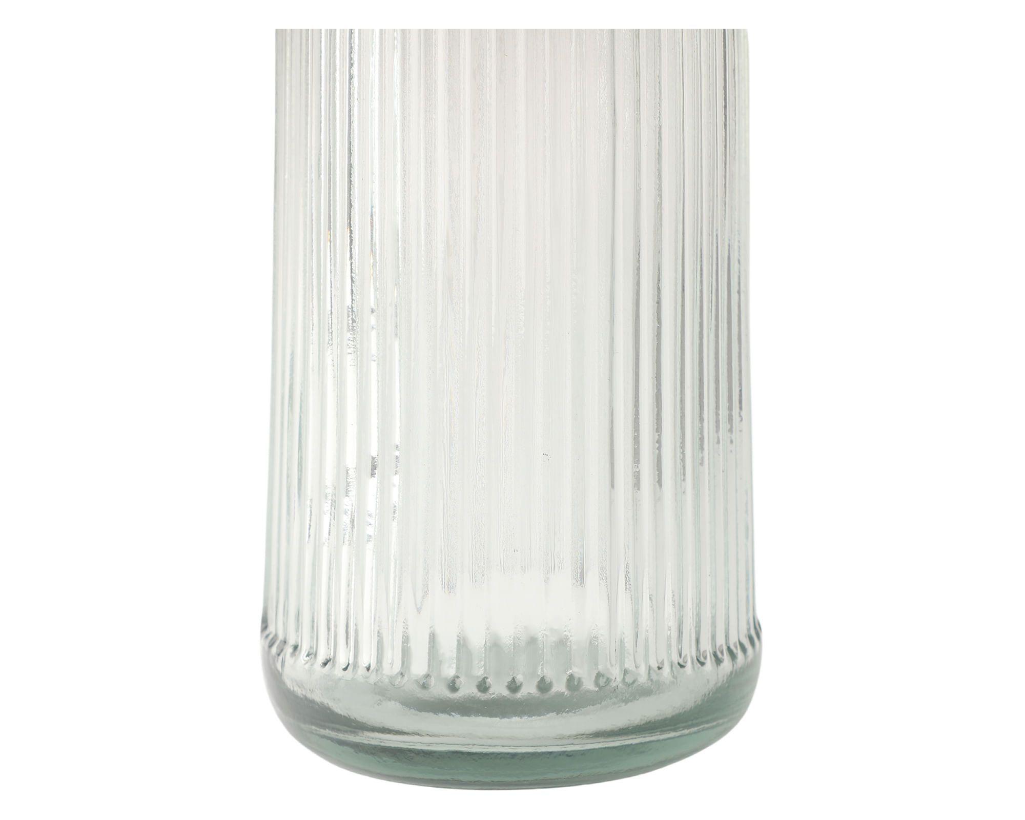 Florero 25 cm Olas ámbar-8