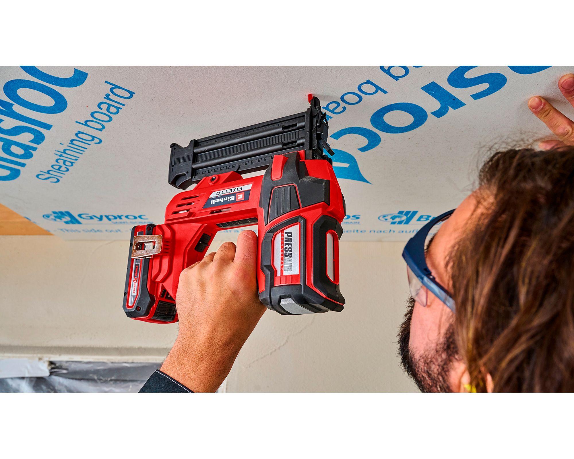 Clavadora inalámbrica 18V FIXETTO 18/50 N + 500 clavos-4