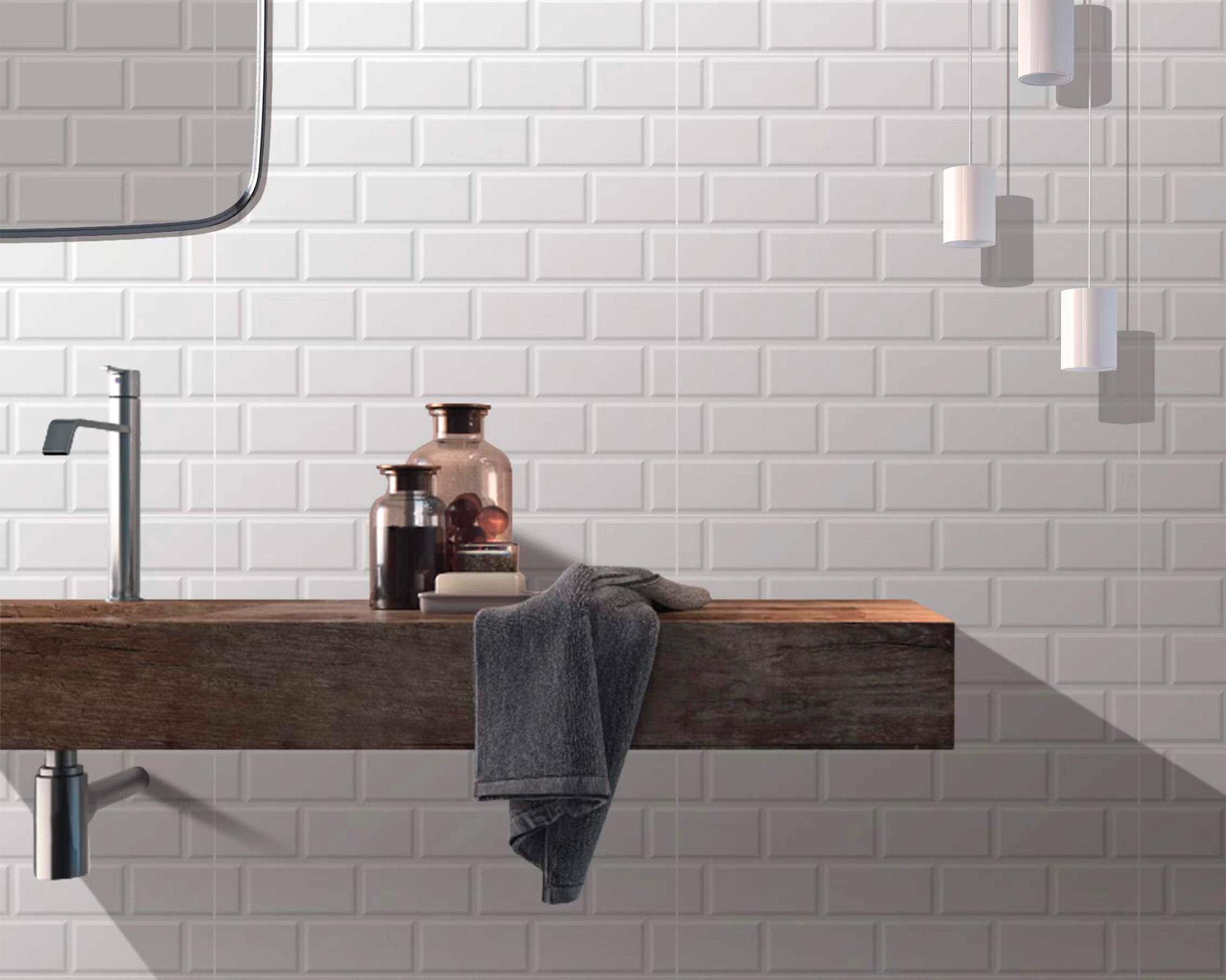 Cerámica muro Andina blanco 30x60 cm 1.44 m2-4