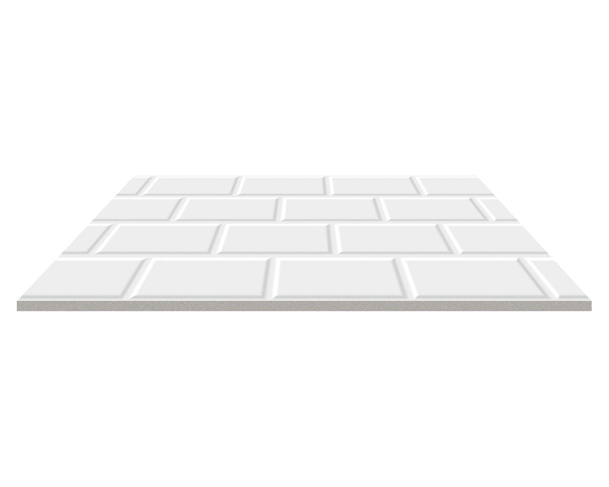 Cerámica muro 30x60 cm Andina brillante blanco 1.44 m2-2