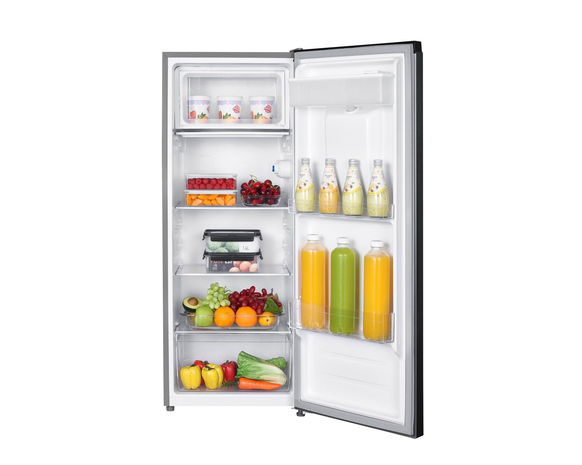 Refrigerador monopuerta frío directo 167 litros LRT-178DFIW plateado-3