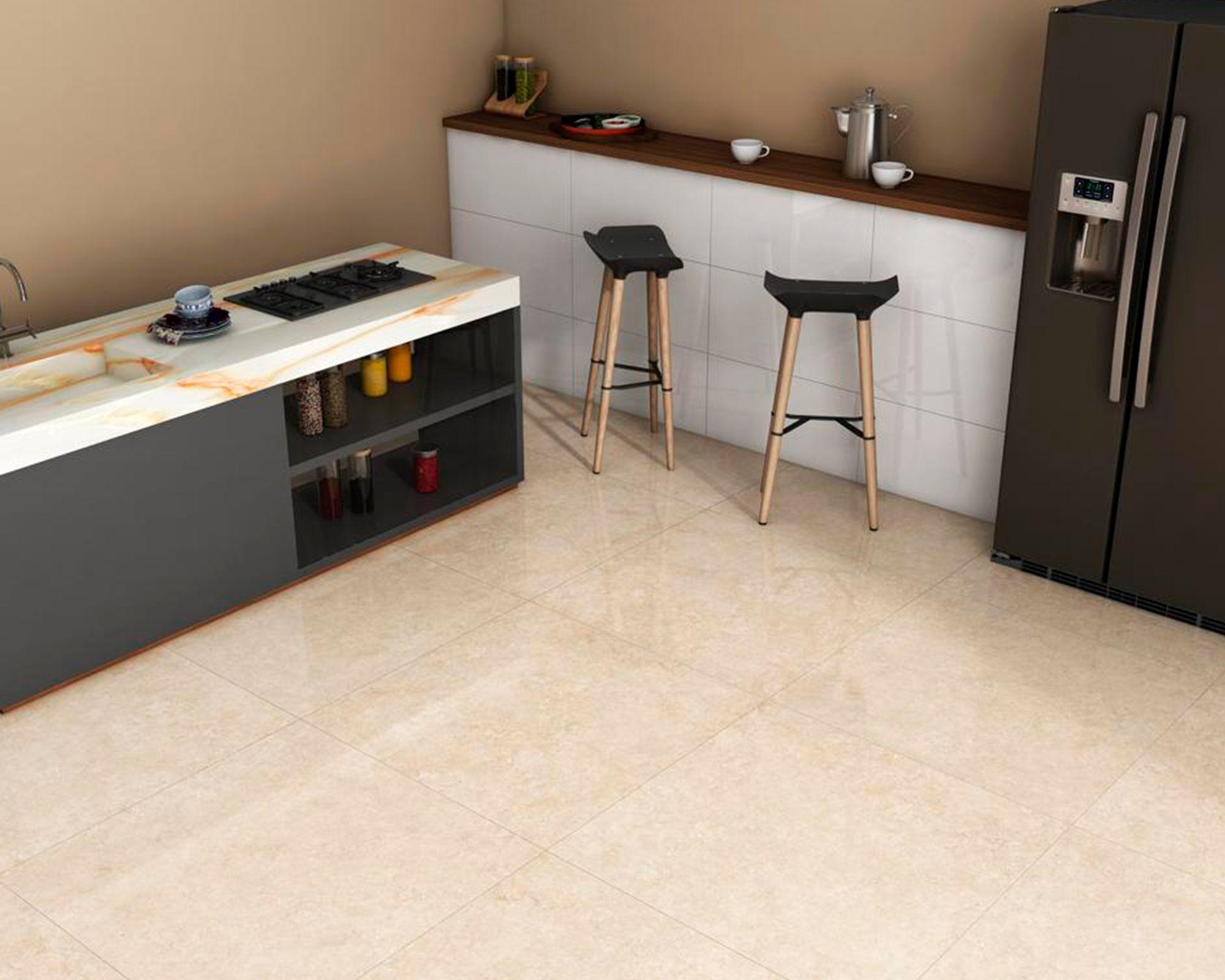 Porcelanato 60x60 cm 144 m2  Crema Di Roccia beige-3