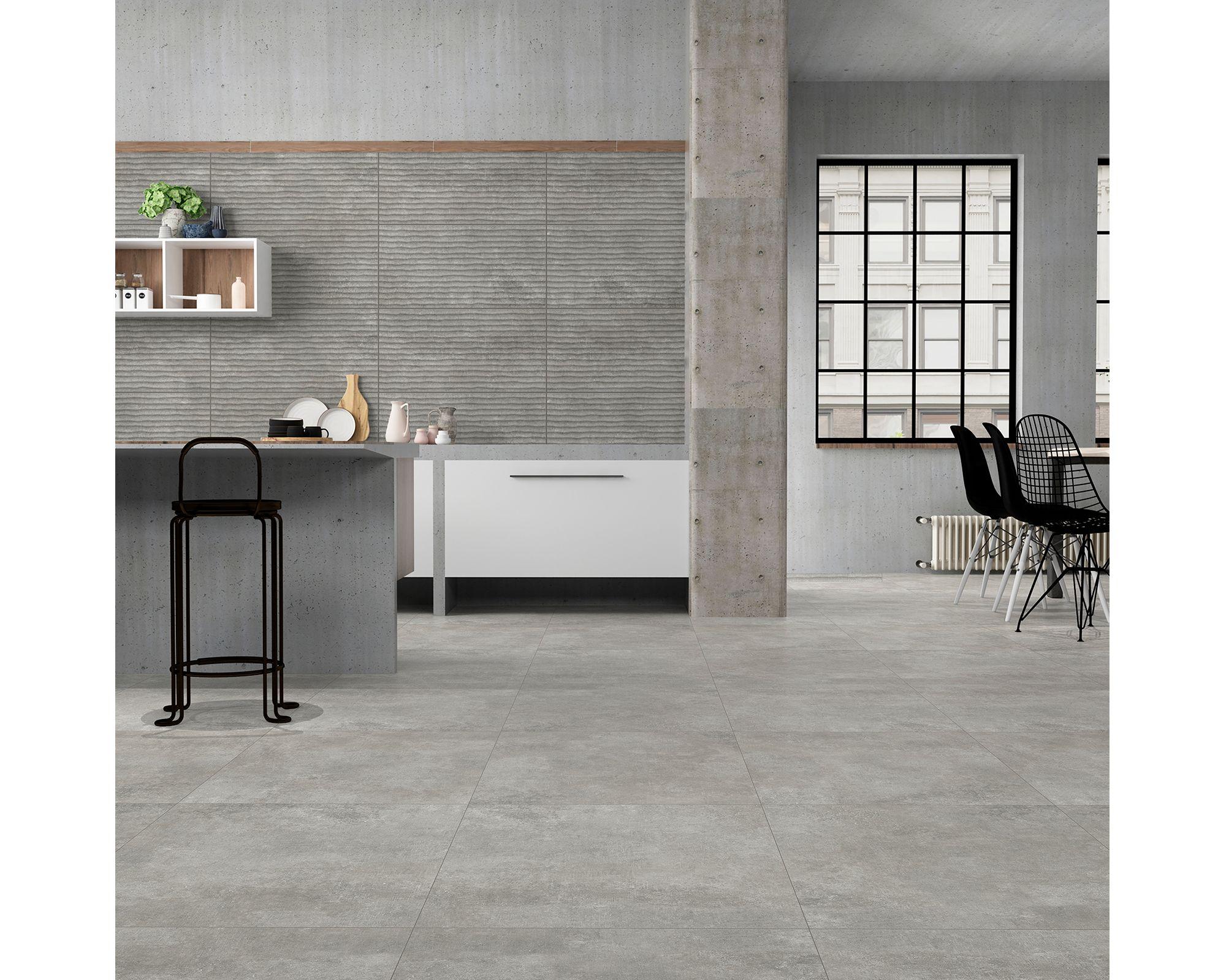 Gres porcelanato 60x60 cm District gris 1.44 m2-3