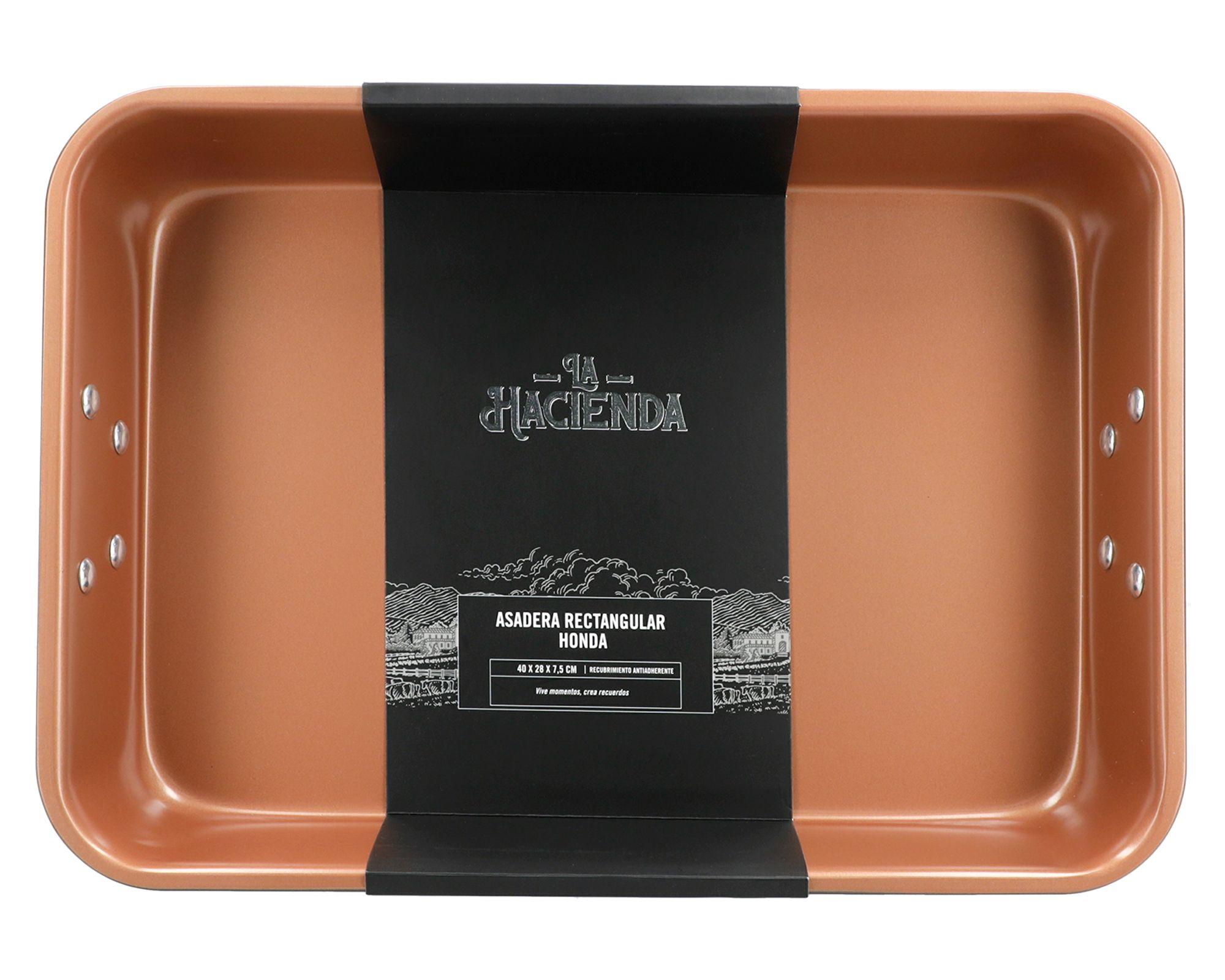 Asadera 40x28x7.5 cm con asas-4