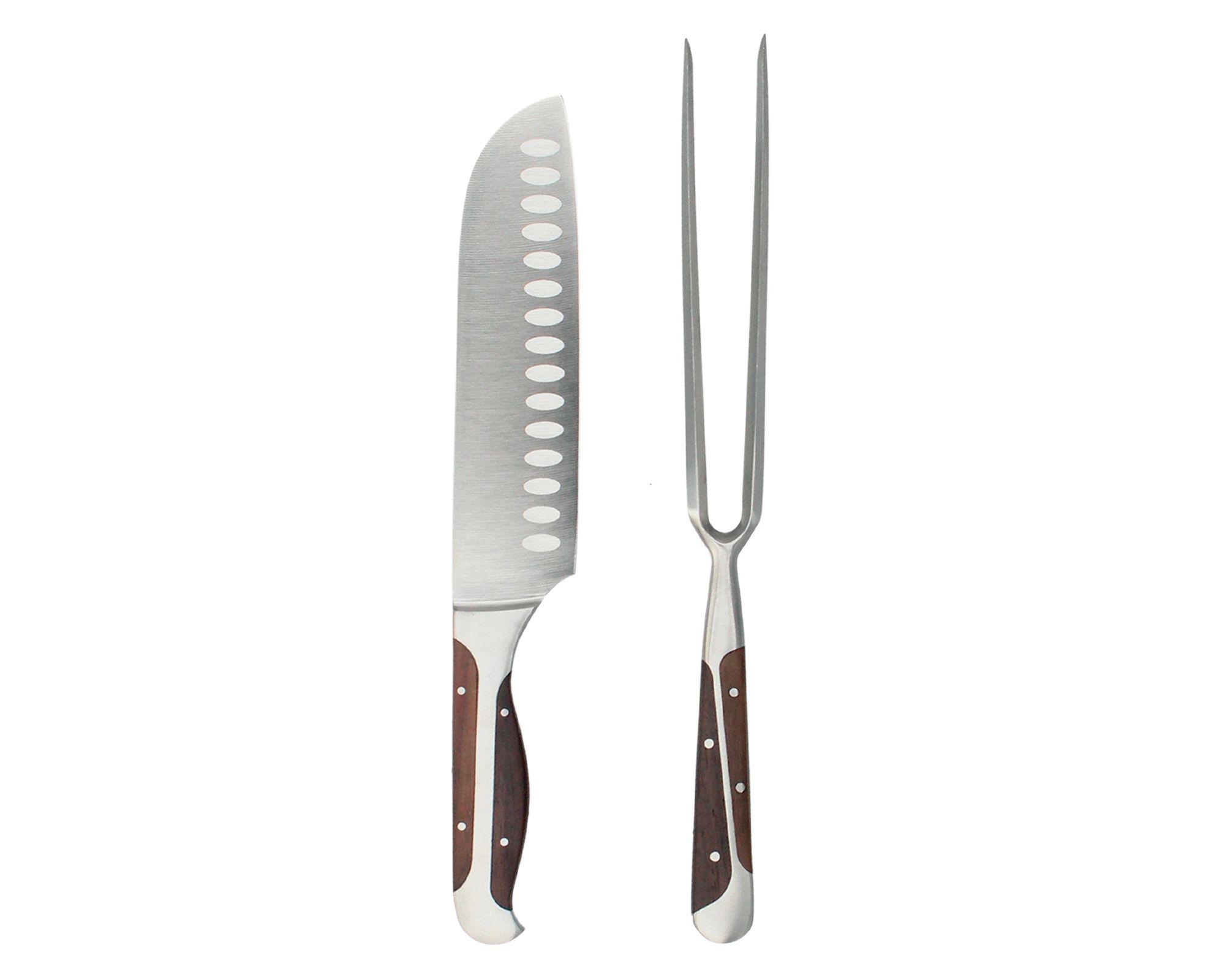 Tenedor + cuchillo 17 cm Master series-2