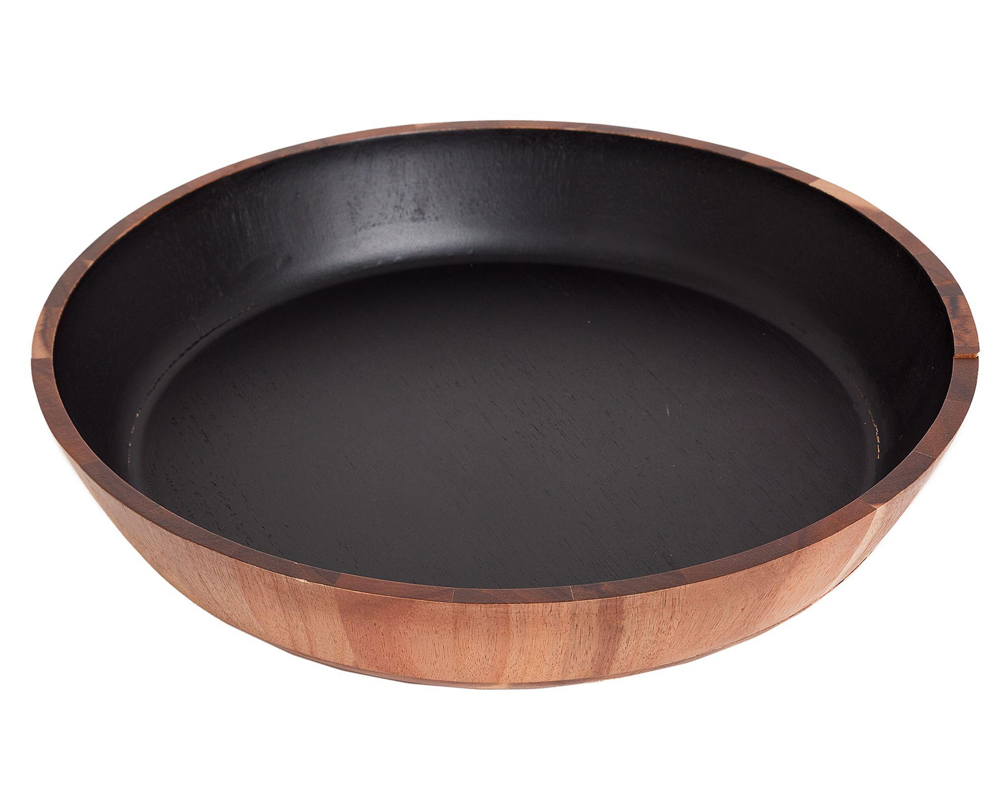 Bowl 40 cm madera negro-1