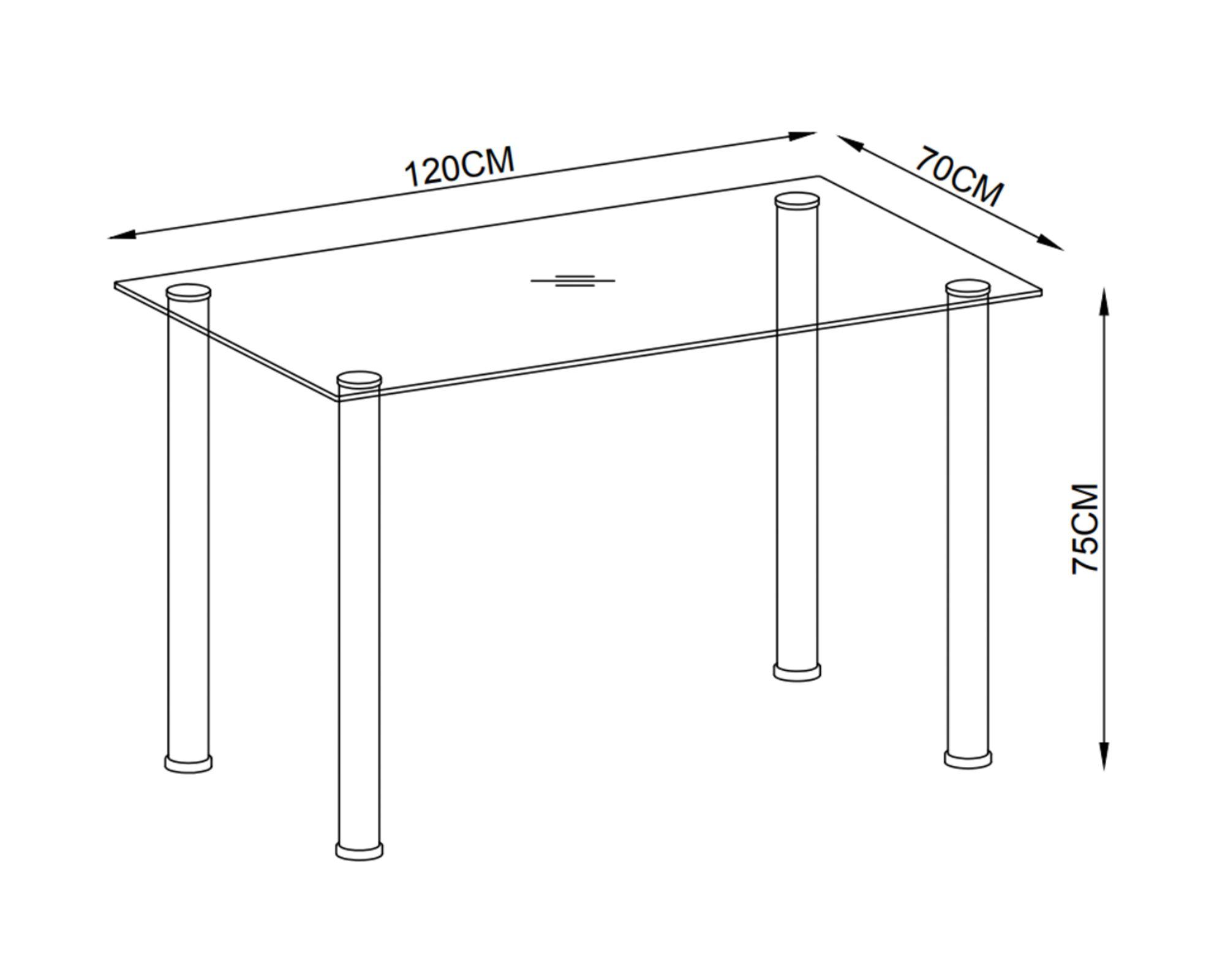 Comedor Bruno 4 Sillas negro-2