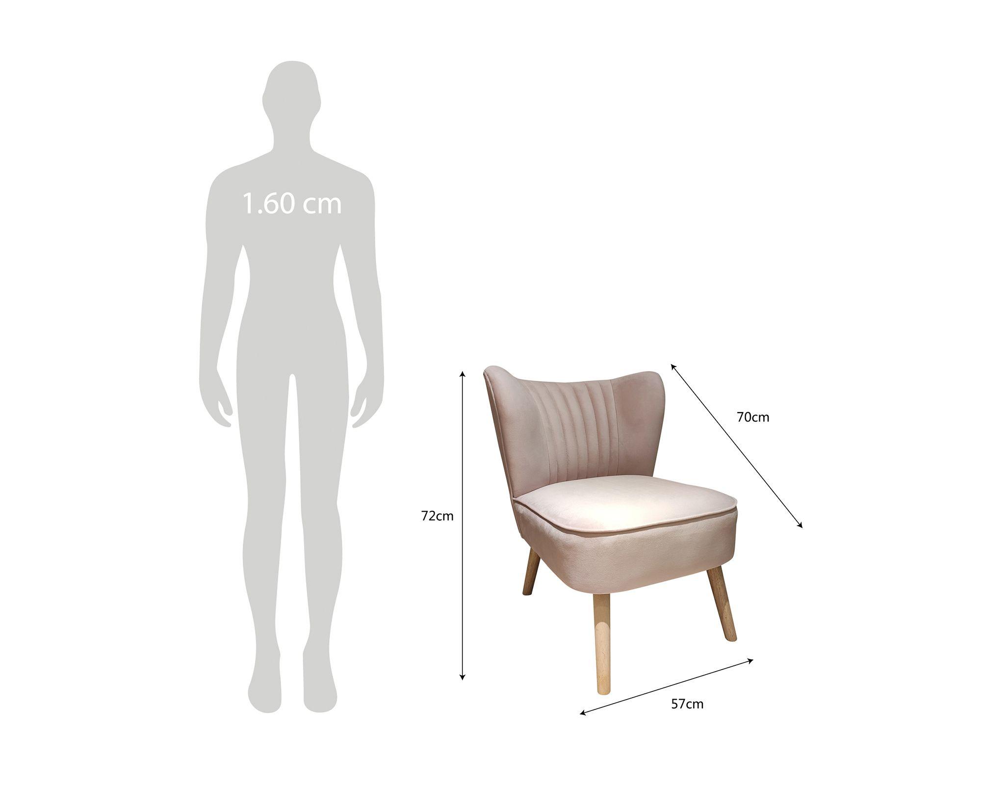 Sitial Morelia crema 72x57x70 cm-4