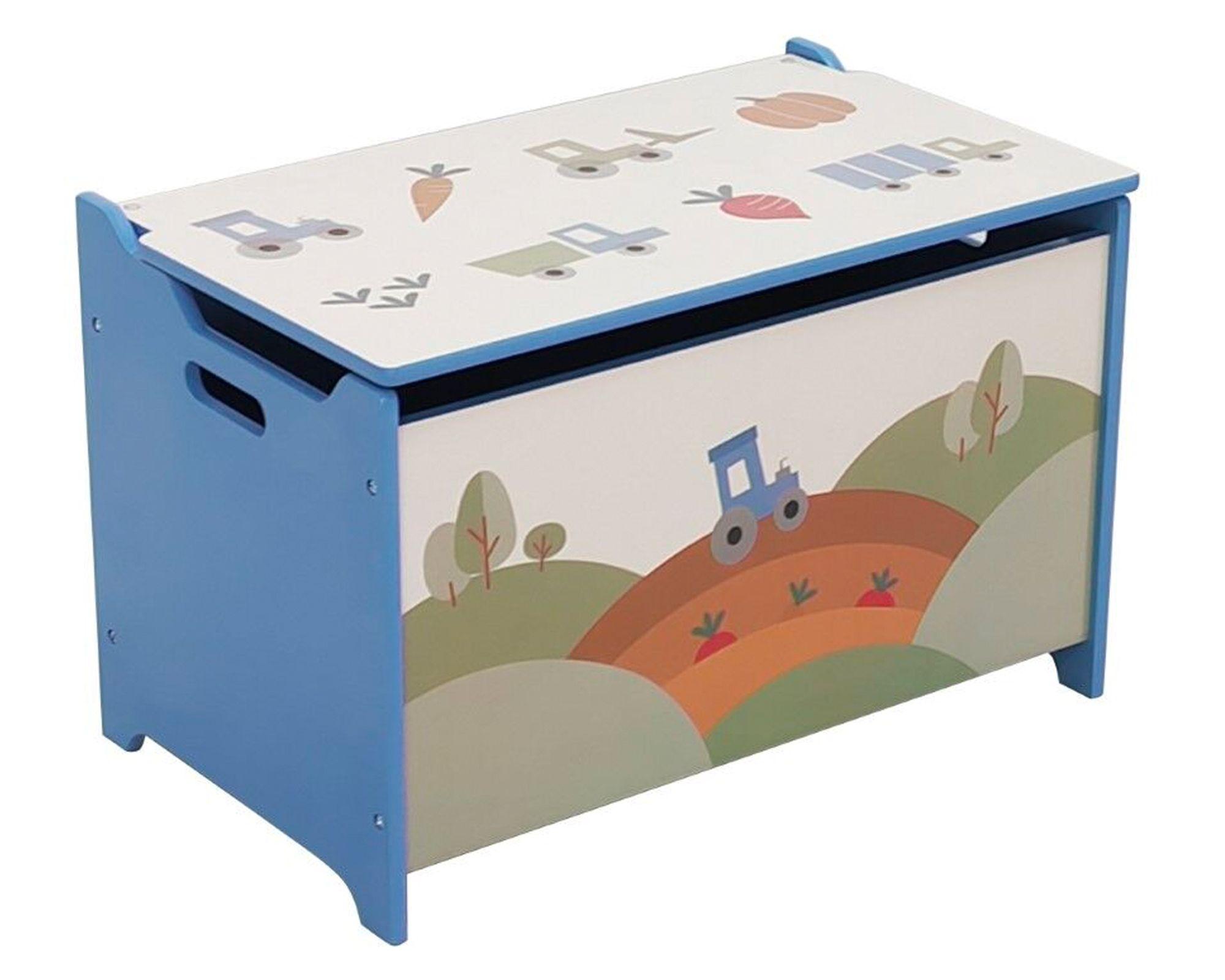 Baúl infantil Farmer trucks 39x60x36 cm-2