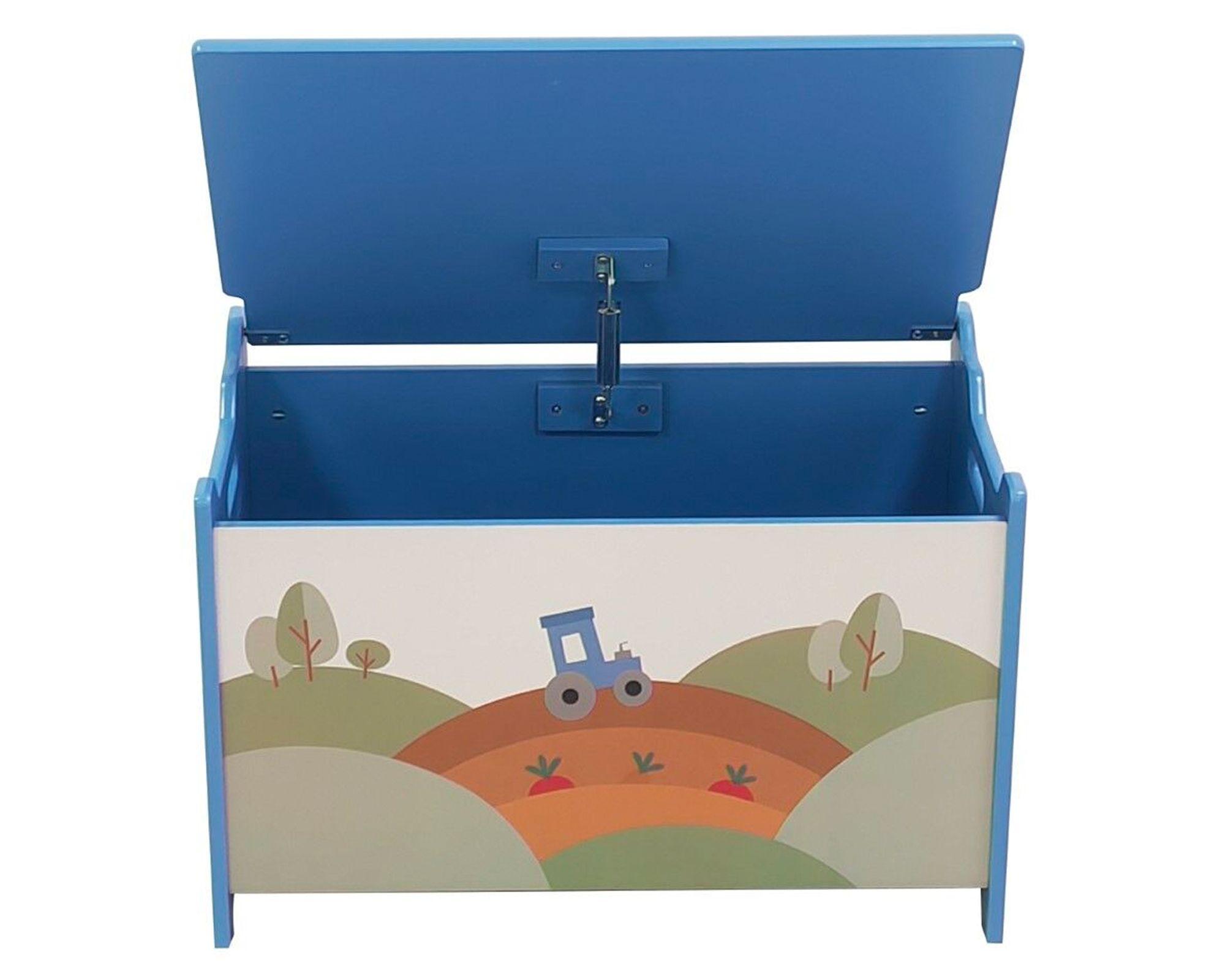 Baúl infantil Farmer trucks 39x60x36 cm-3
